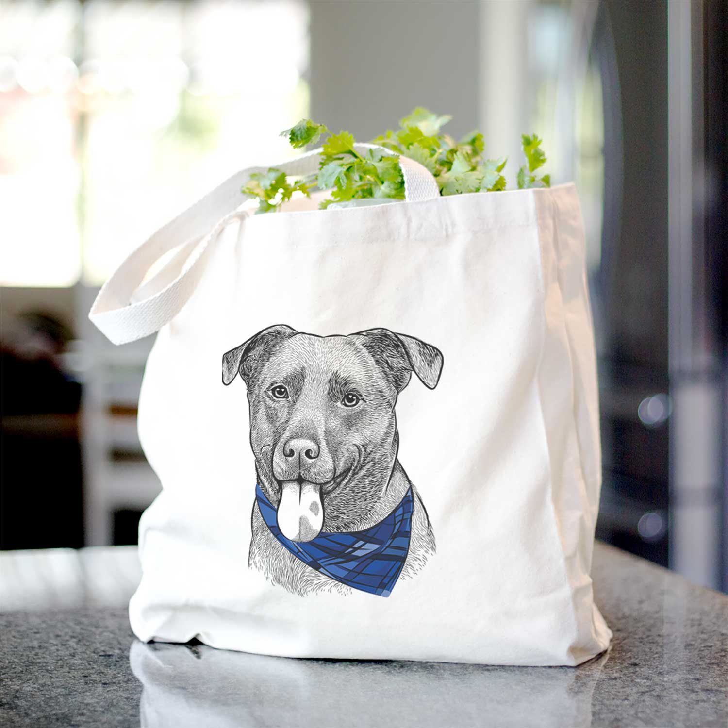 Harbor the Mixed Breed - Tote Bag