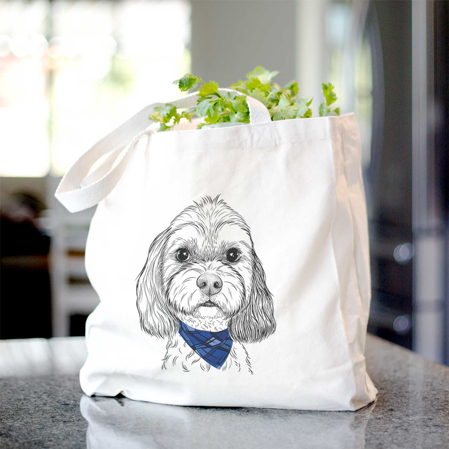 Jasper Diggins the Cavapoo - Tote Bag
