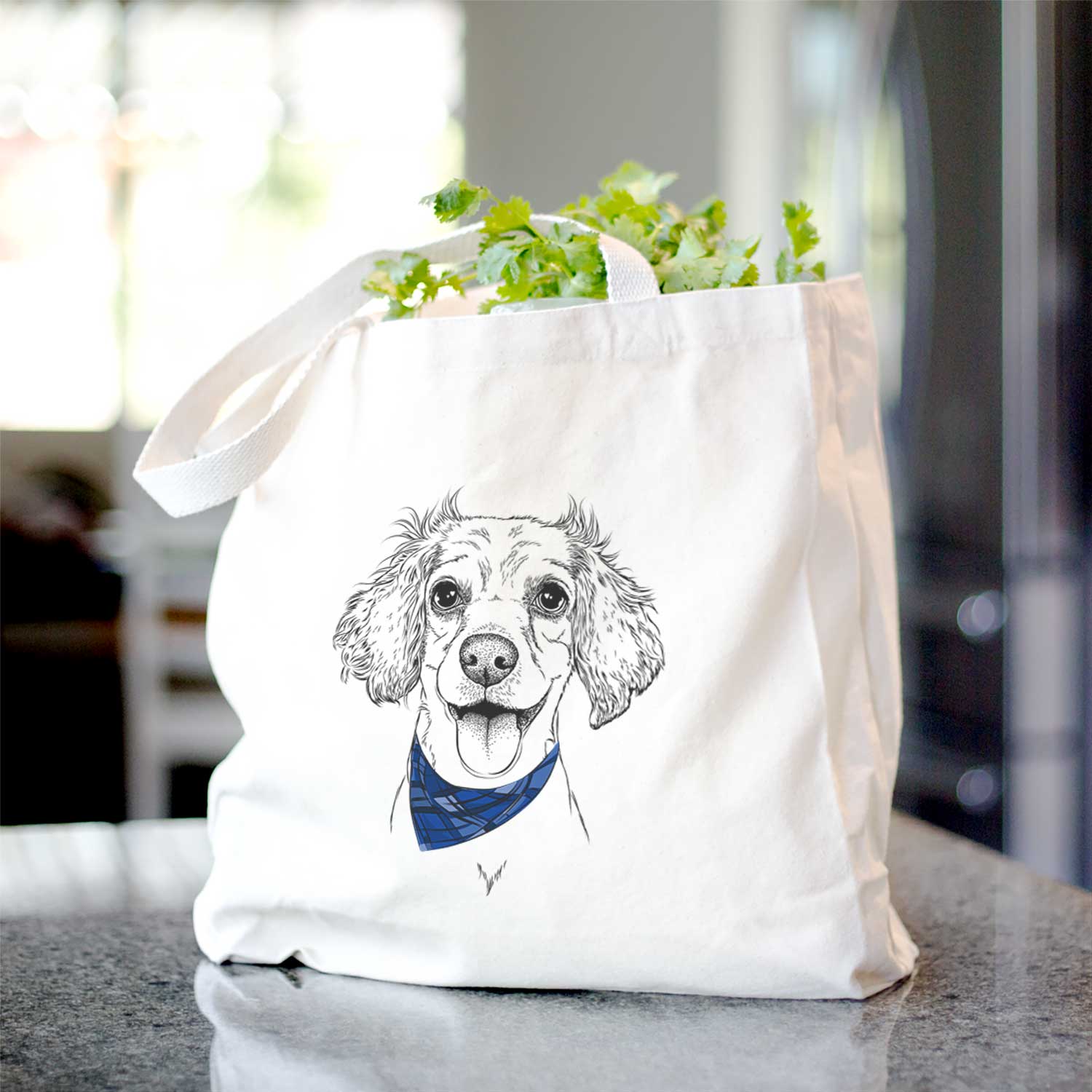 Piglet the Dachshund Mix - Tote Bag