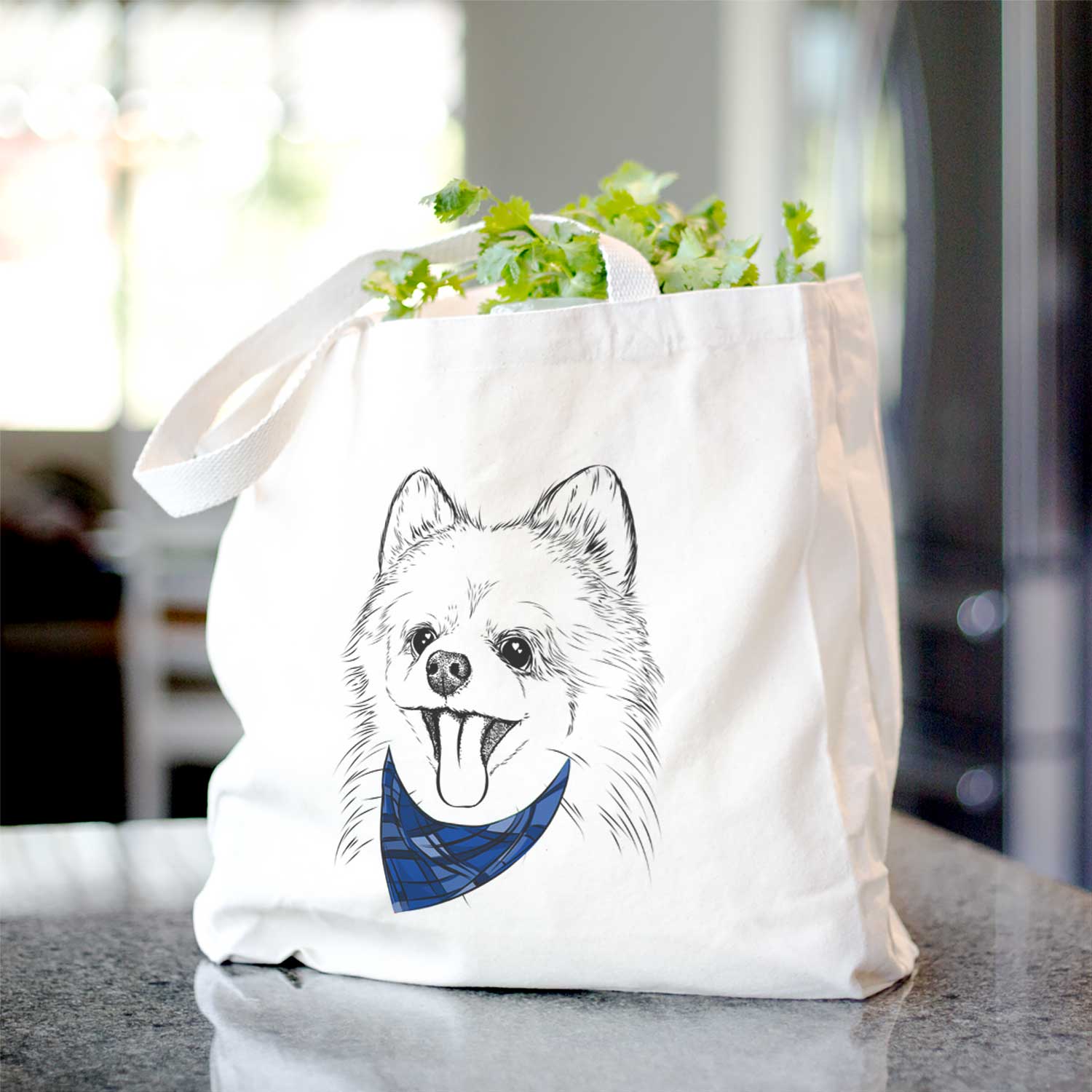 Quinn the Pomeranian - Tote Bag