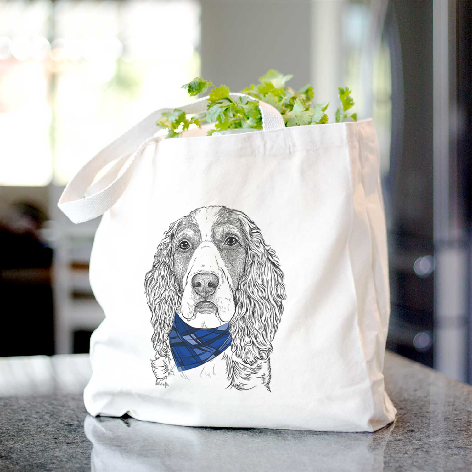 Red the English Springer Spaniel - Tote Bag