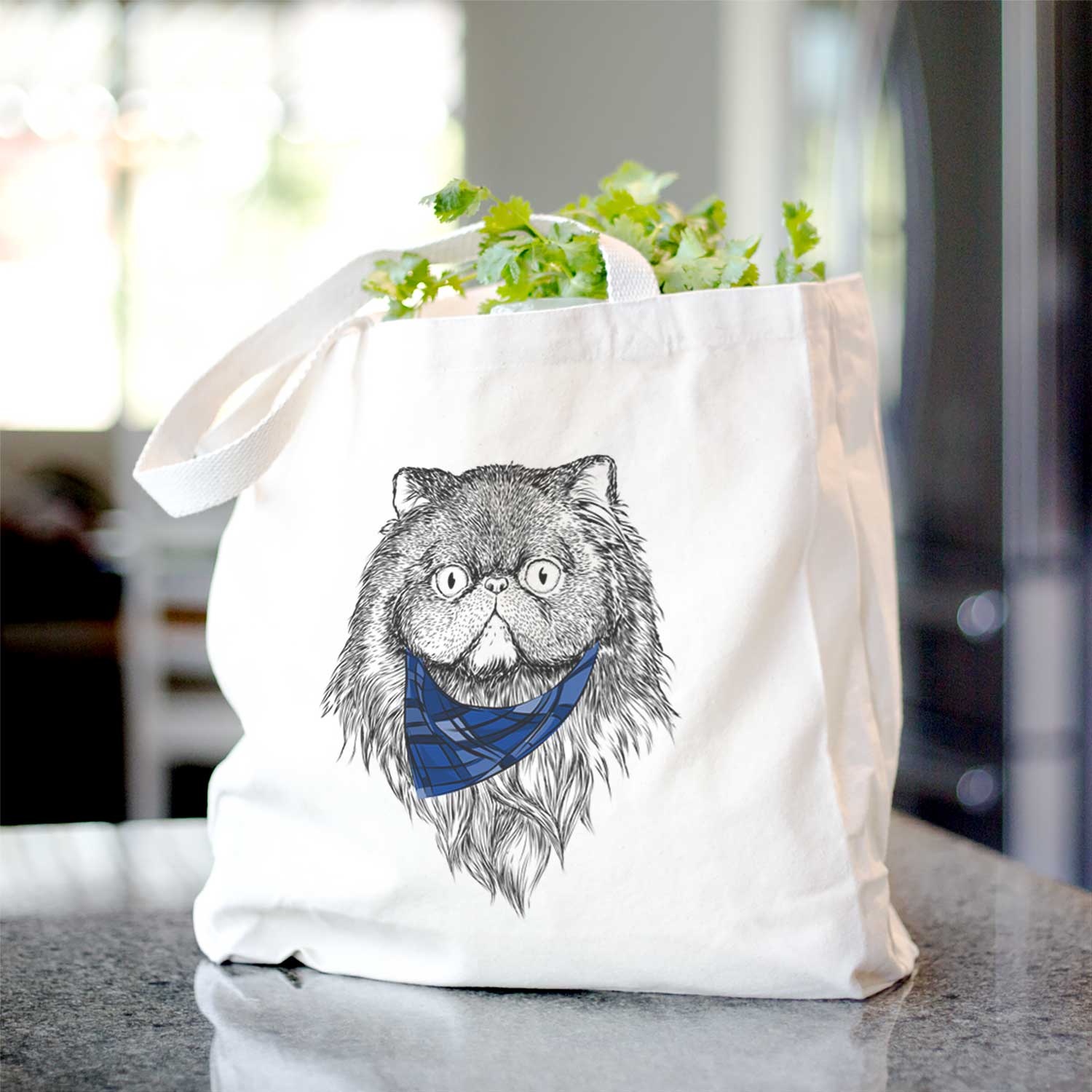 Vader the Persian Cat - Tote Bag