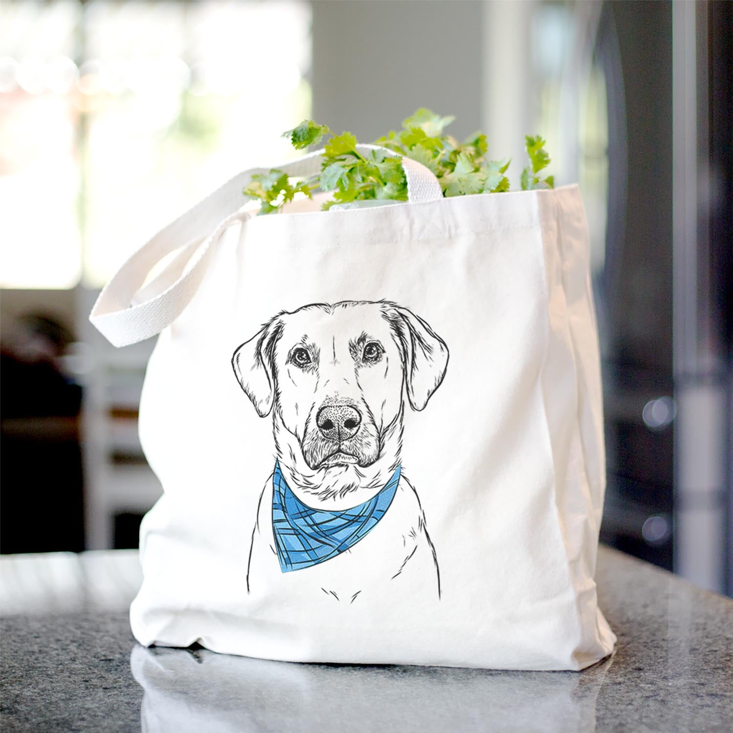 Cooper Griffin the Mixed Breed - Tote Bag
