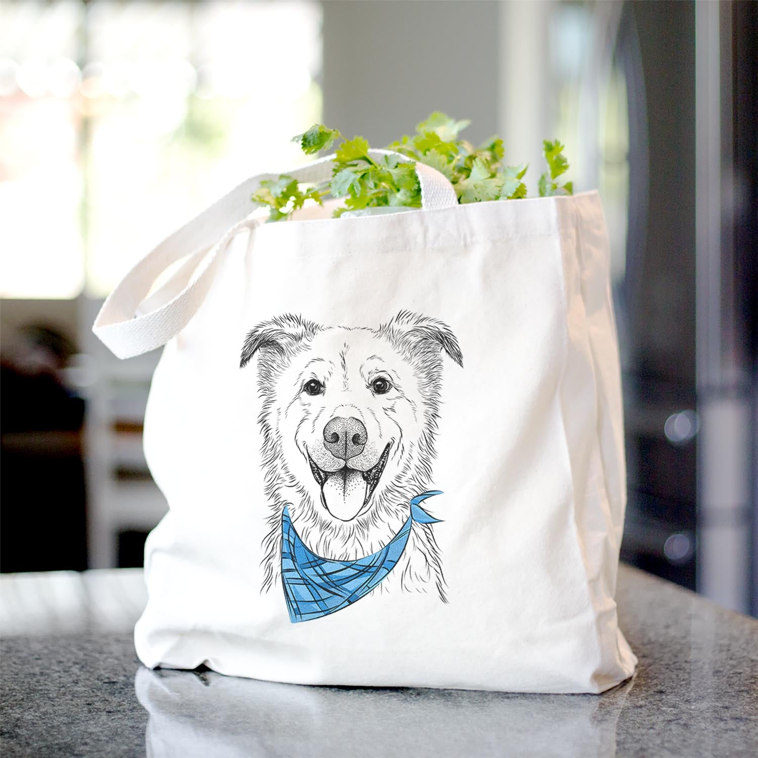 Dawson the Mixed Breed - Tote Bag