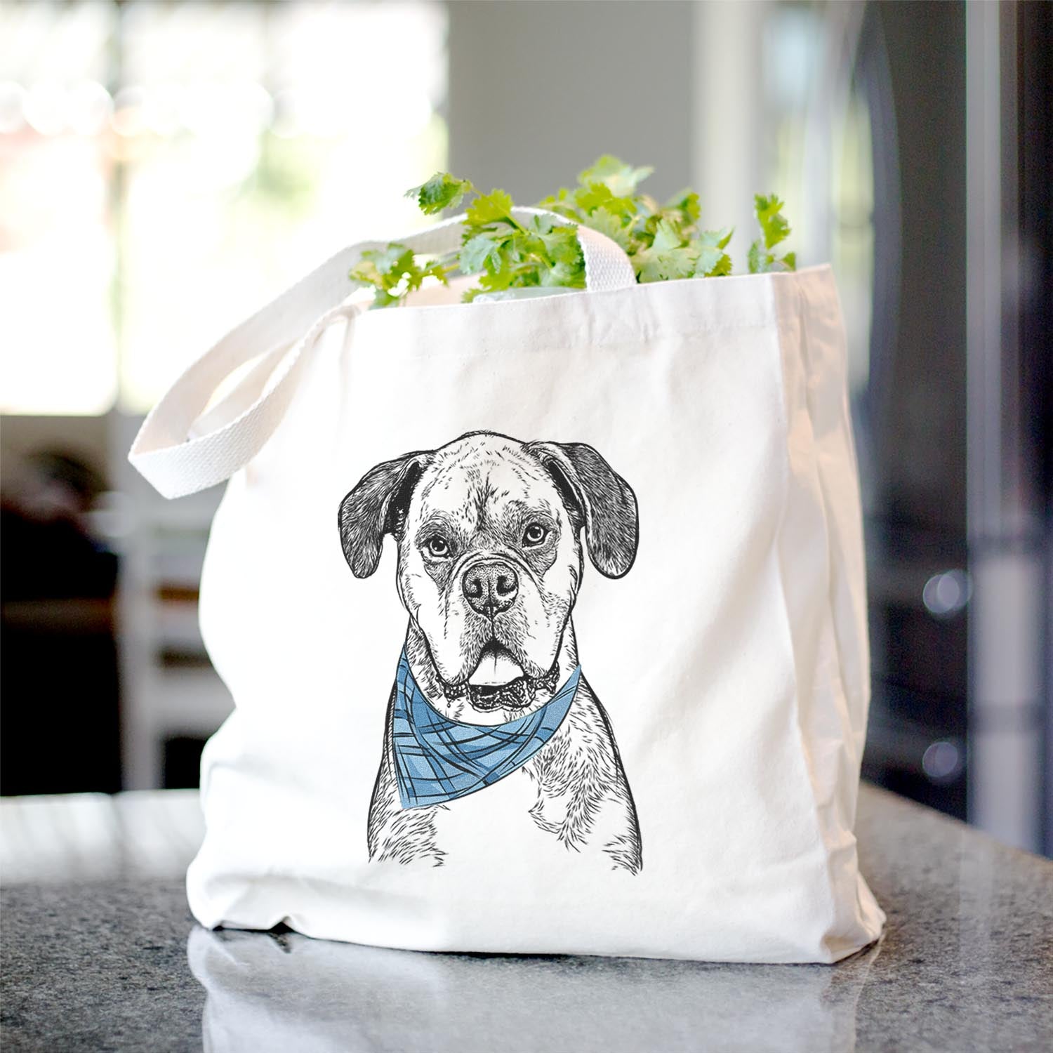 Floydie Bear the Boxer - Tote Bag