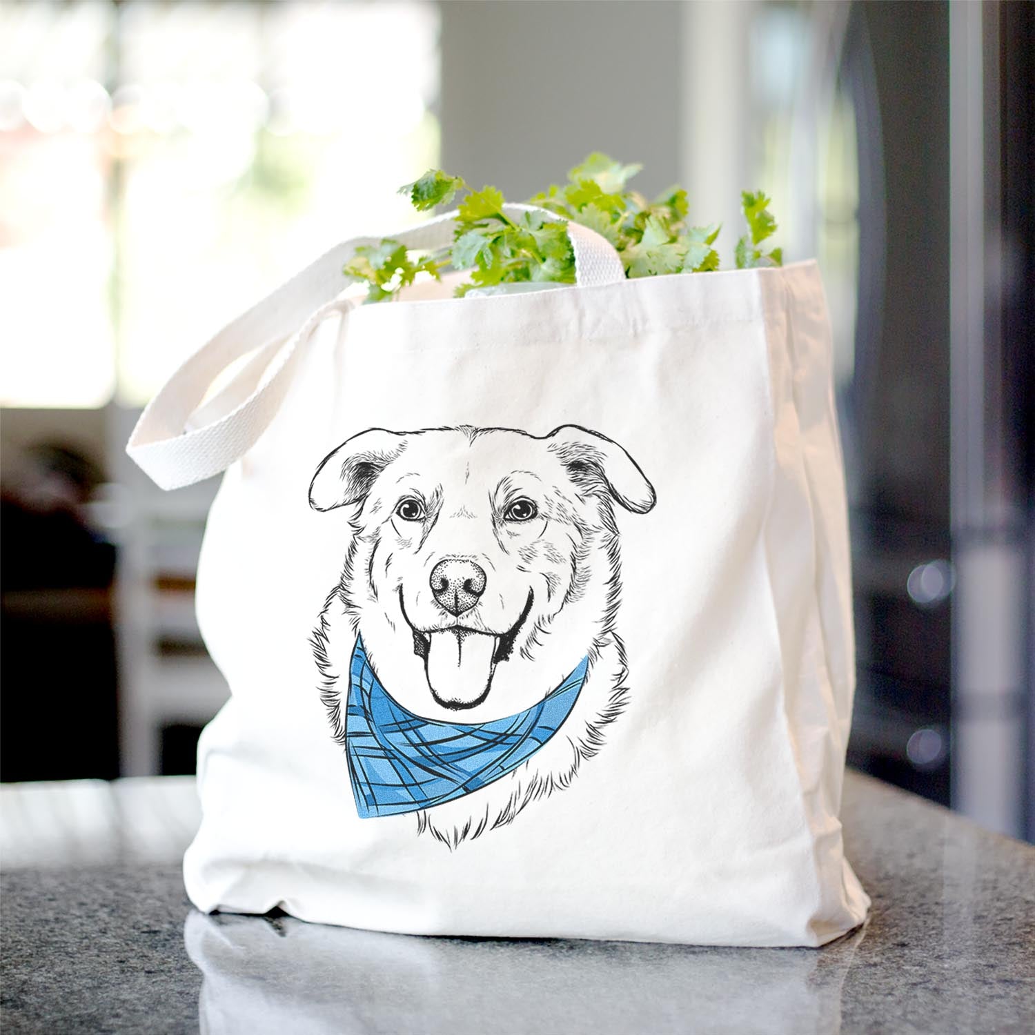 Freeley the Mixed Breed - Tote Bag