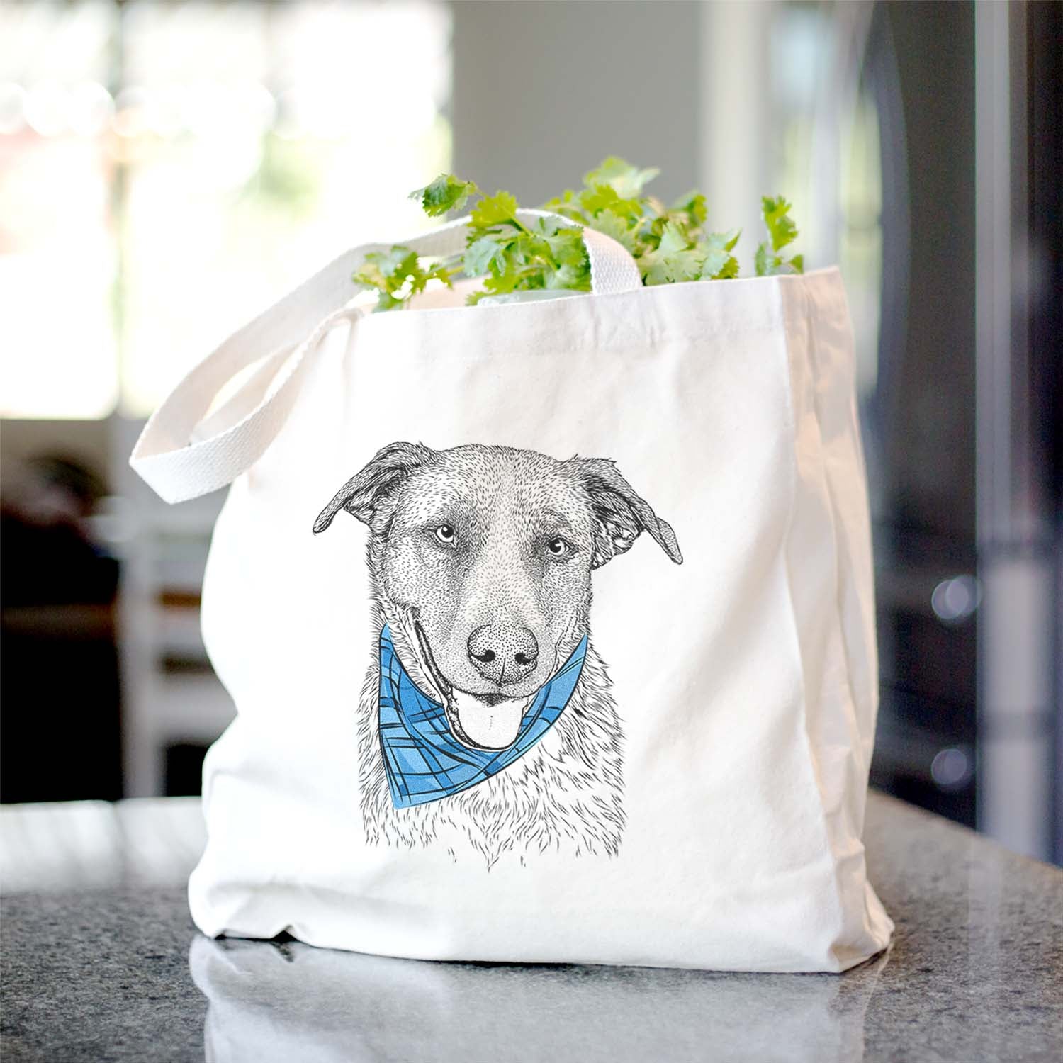 Reef the Mixed Breed - Tote Bag