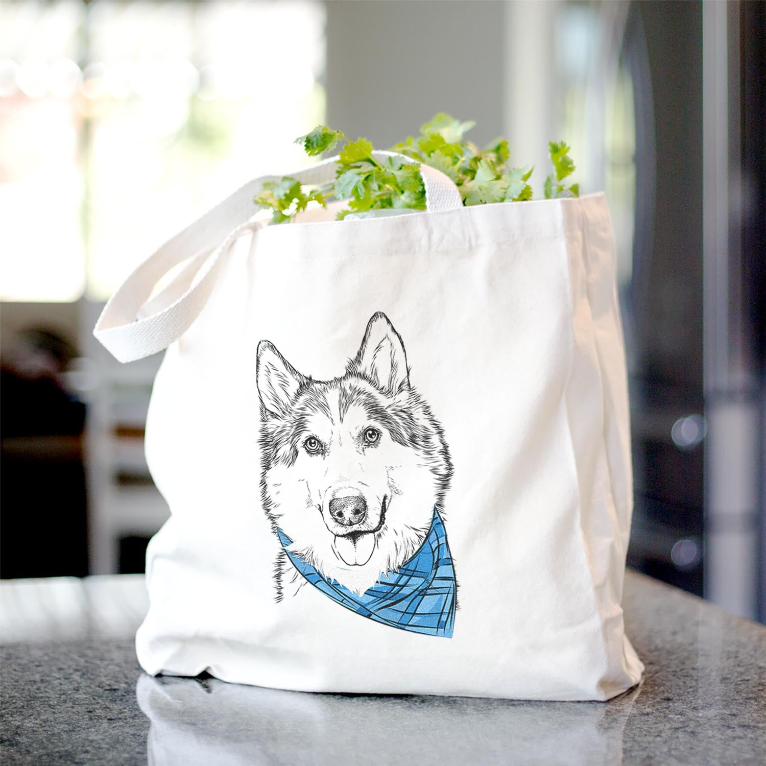 Roshi the Mixed Breed - Tote Bag