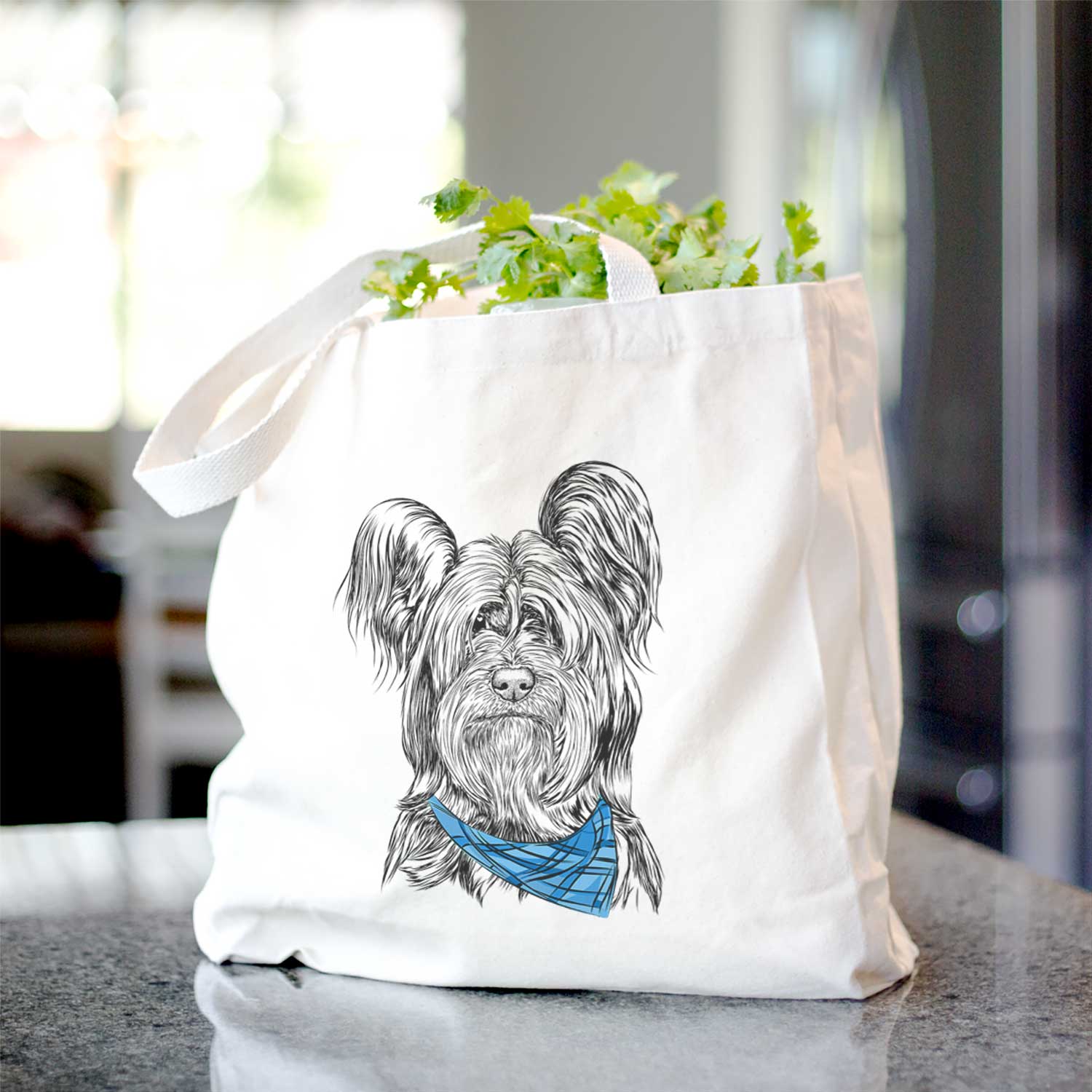 Bandit the Skye Terrier - Tote Bag