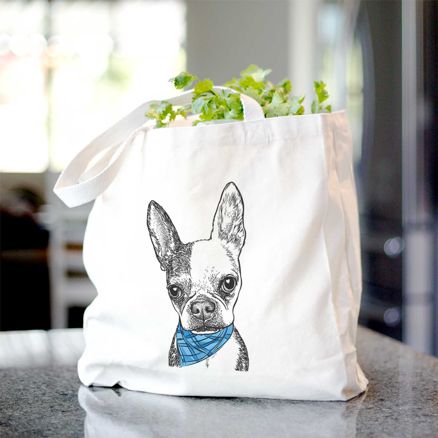 Daisy the Boston Terrier - Tote Bag