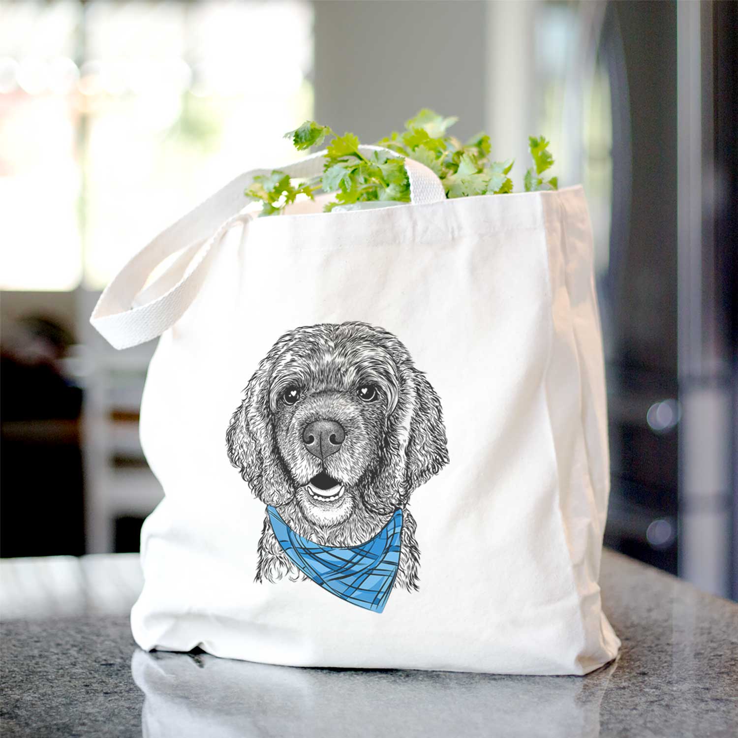 Fannie Mae the Cocker Spaniel - Tote Bag