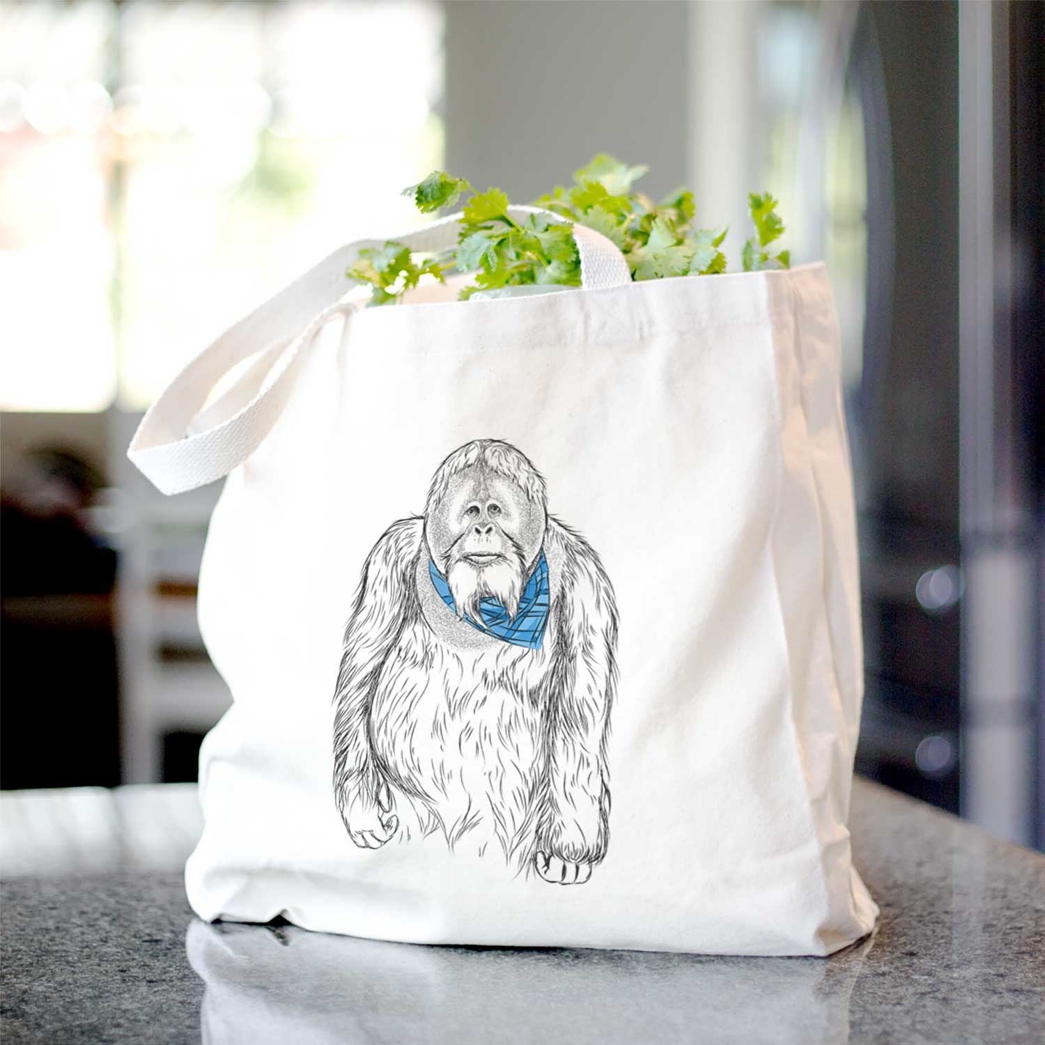 Horace the Male Orangutan - Tote Bag