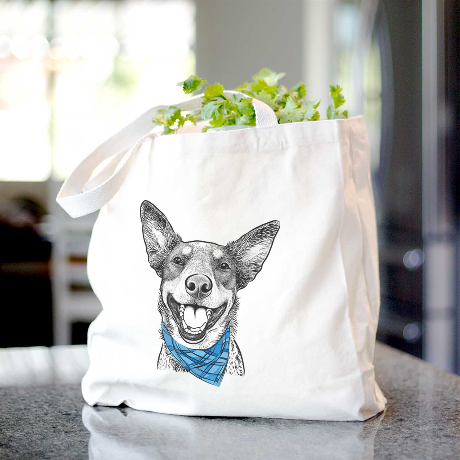 Lily the Australian Cattle Dog - Tote Bag