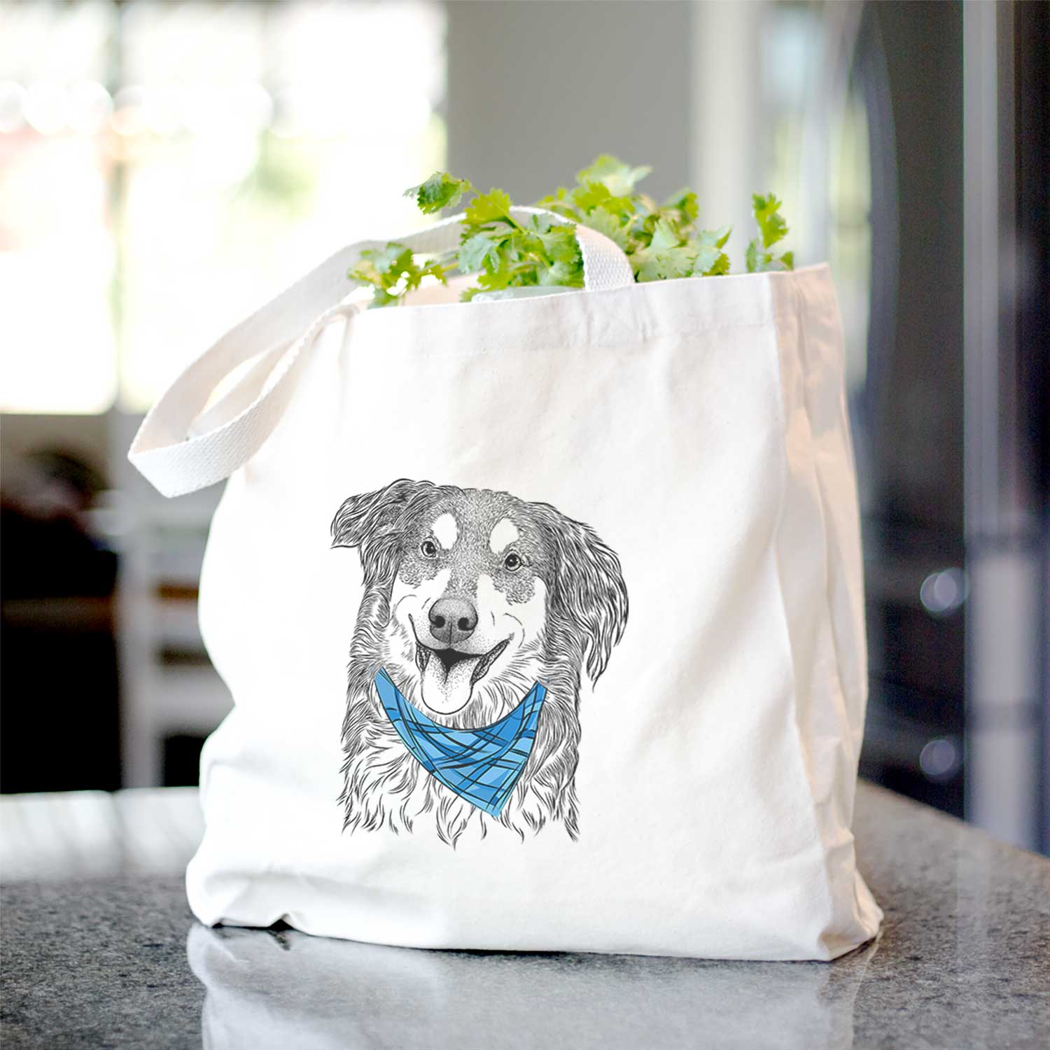 Maddie the English Shepherd - Tote Bag