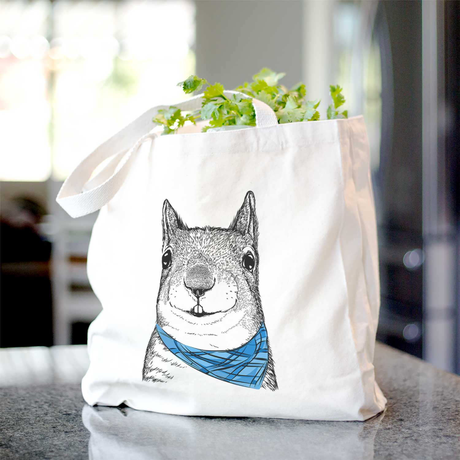 Nibbles the Squirrel - Tote Bag