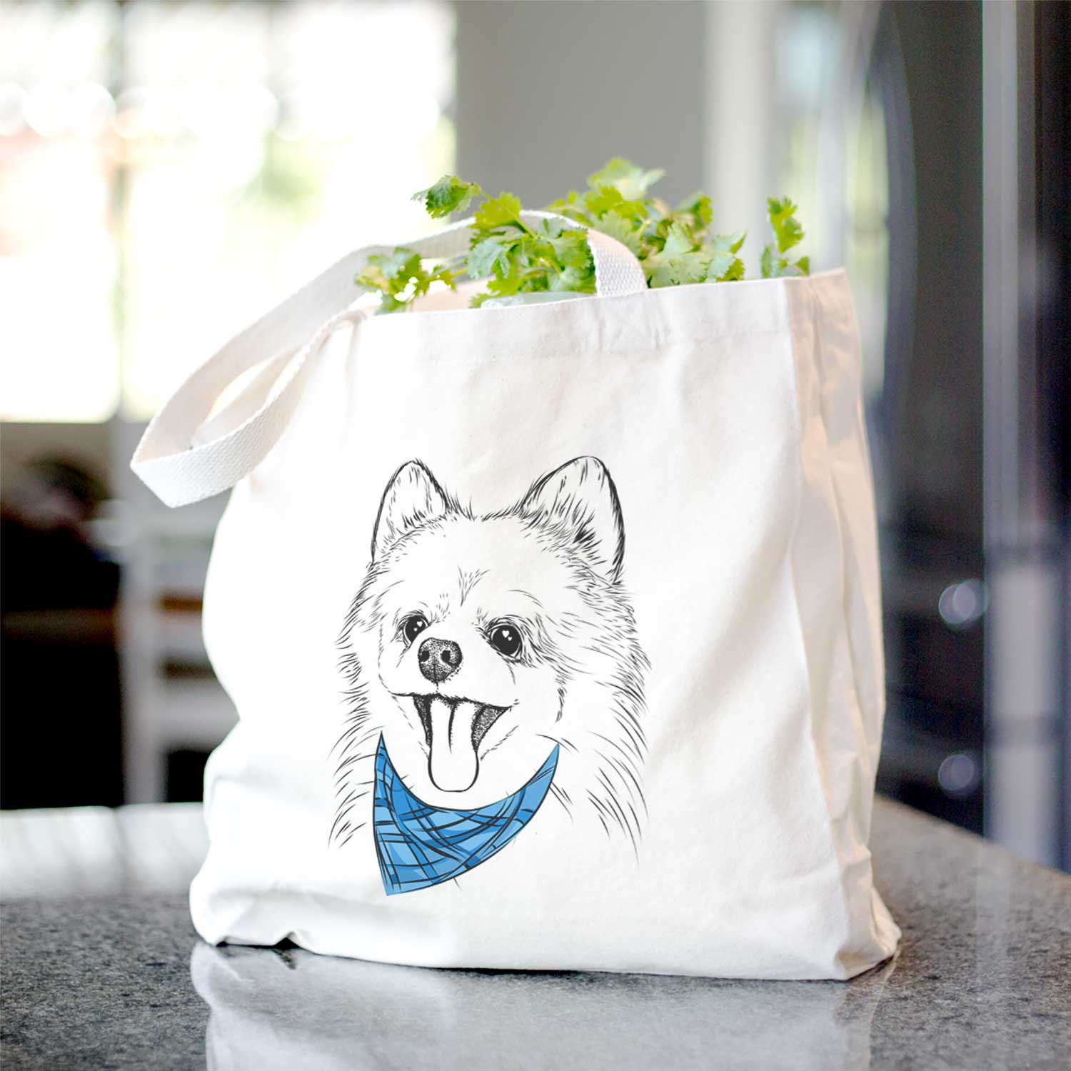 Quinn the Pomeranian - Tote Bag