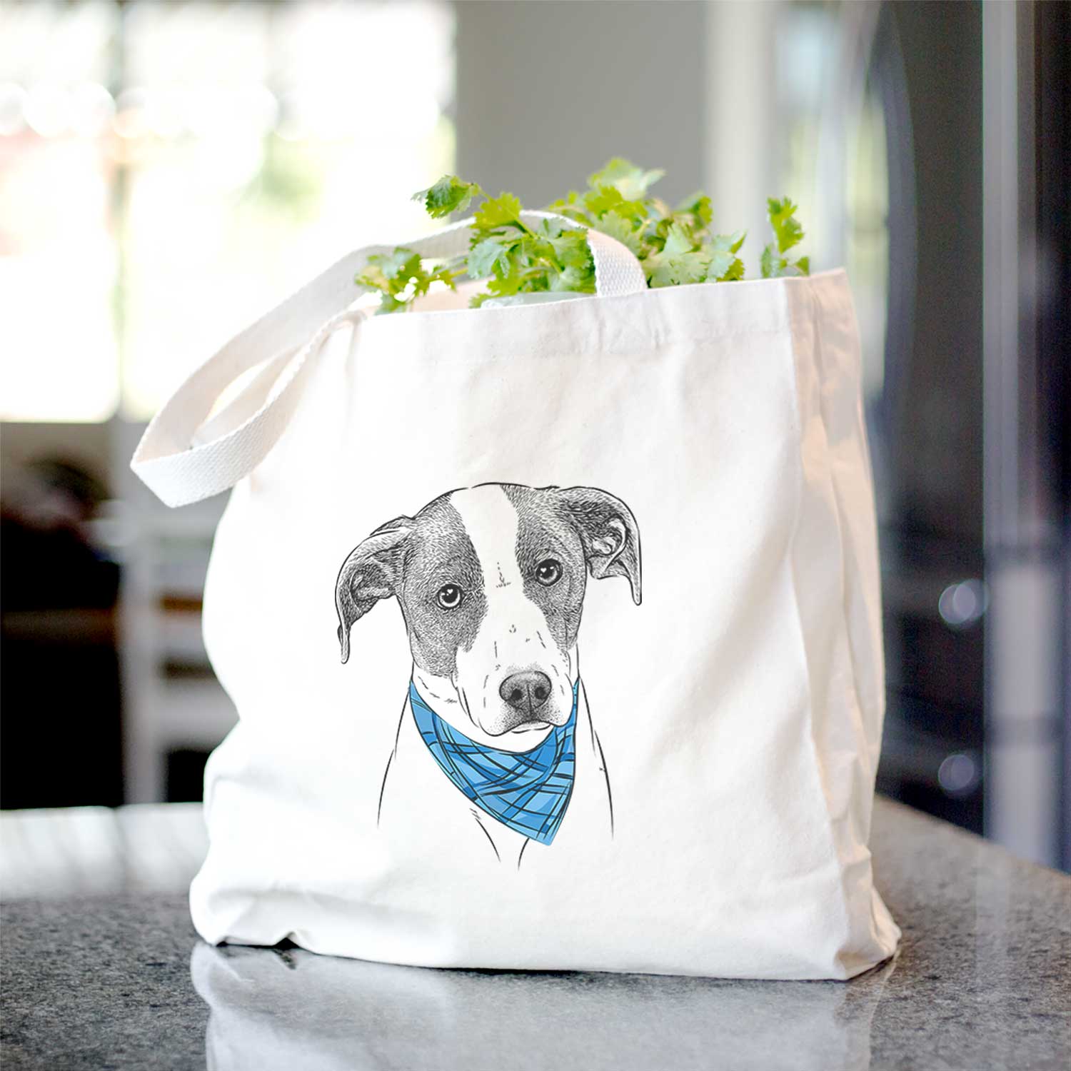 Zephyr the Pointer Mix - Tote Bag