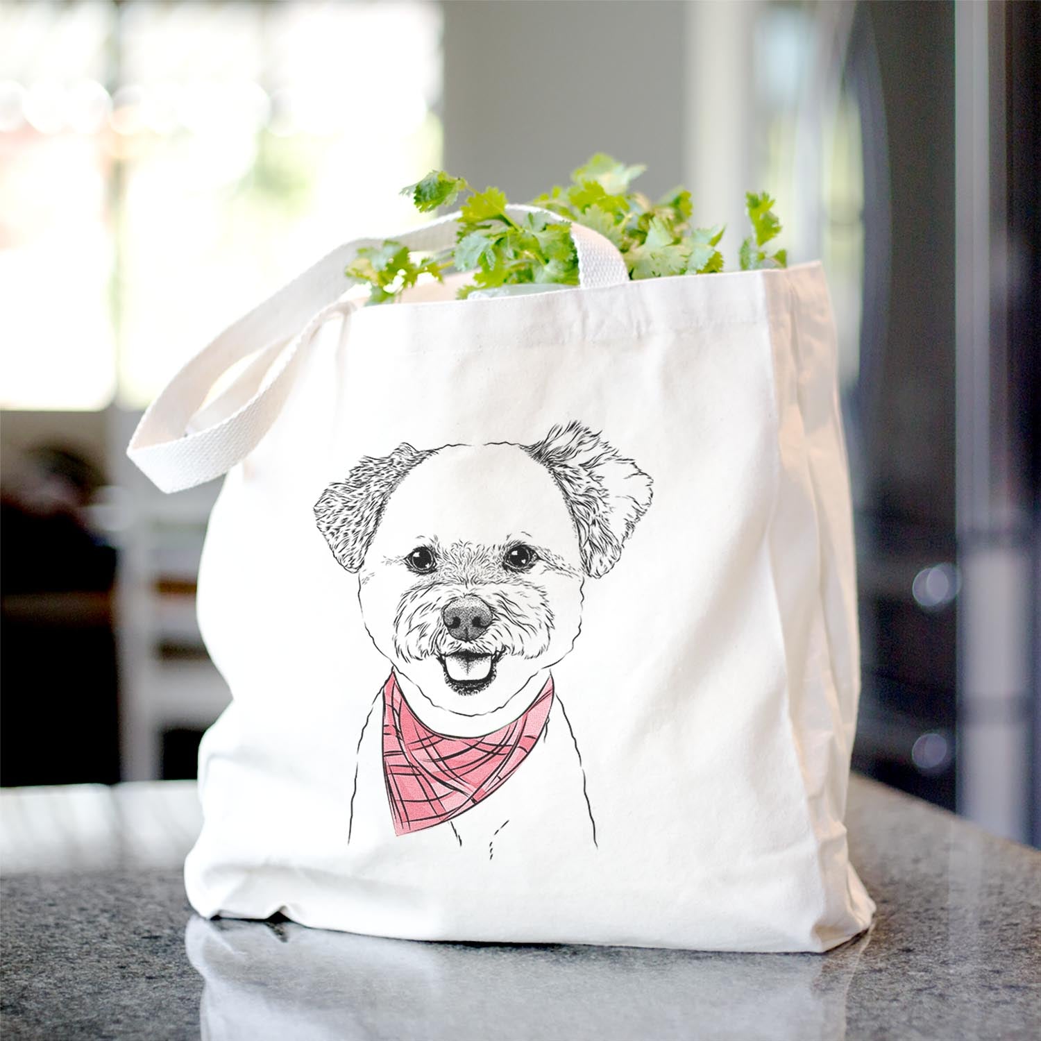 Chippy the Mixed Breed - Tote Bag