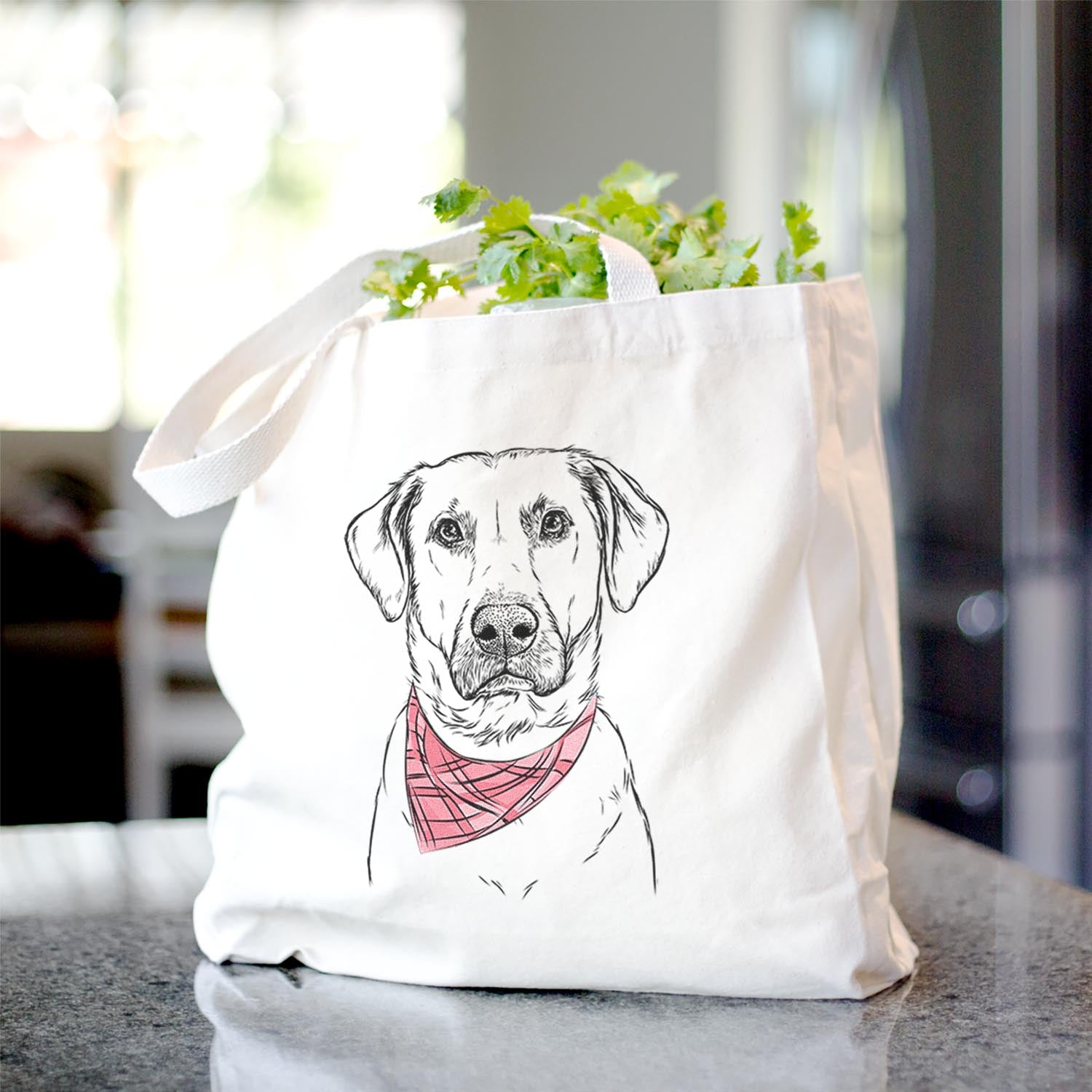Cooper Griffin the Mixed Breed - Tote Bag