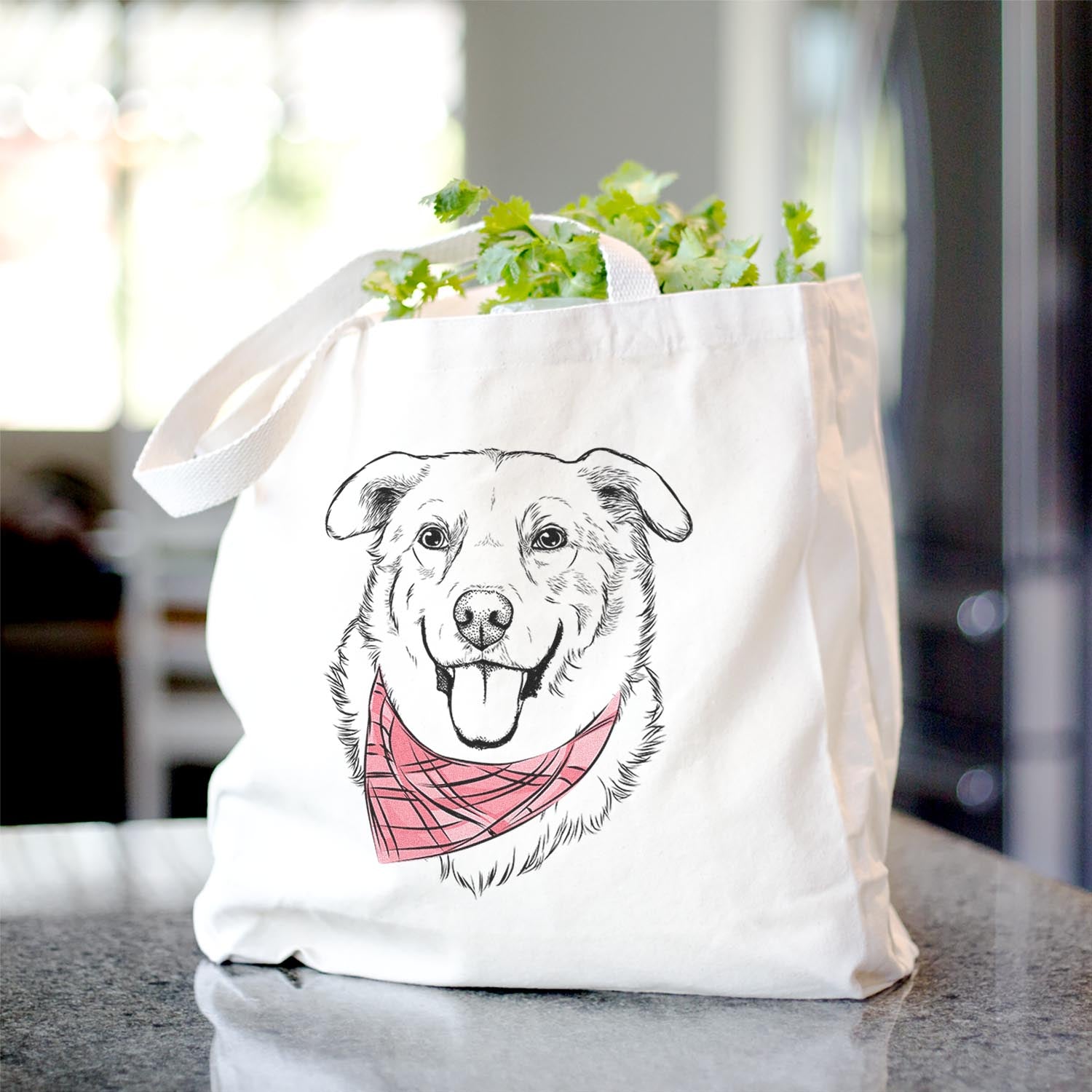Freeley the Mixed Breed - Tote Bag