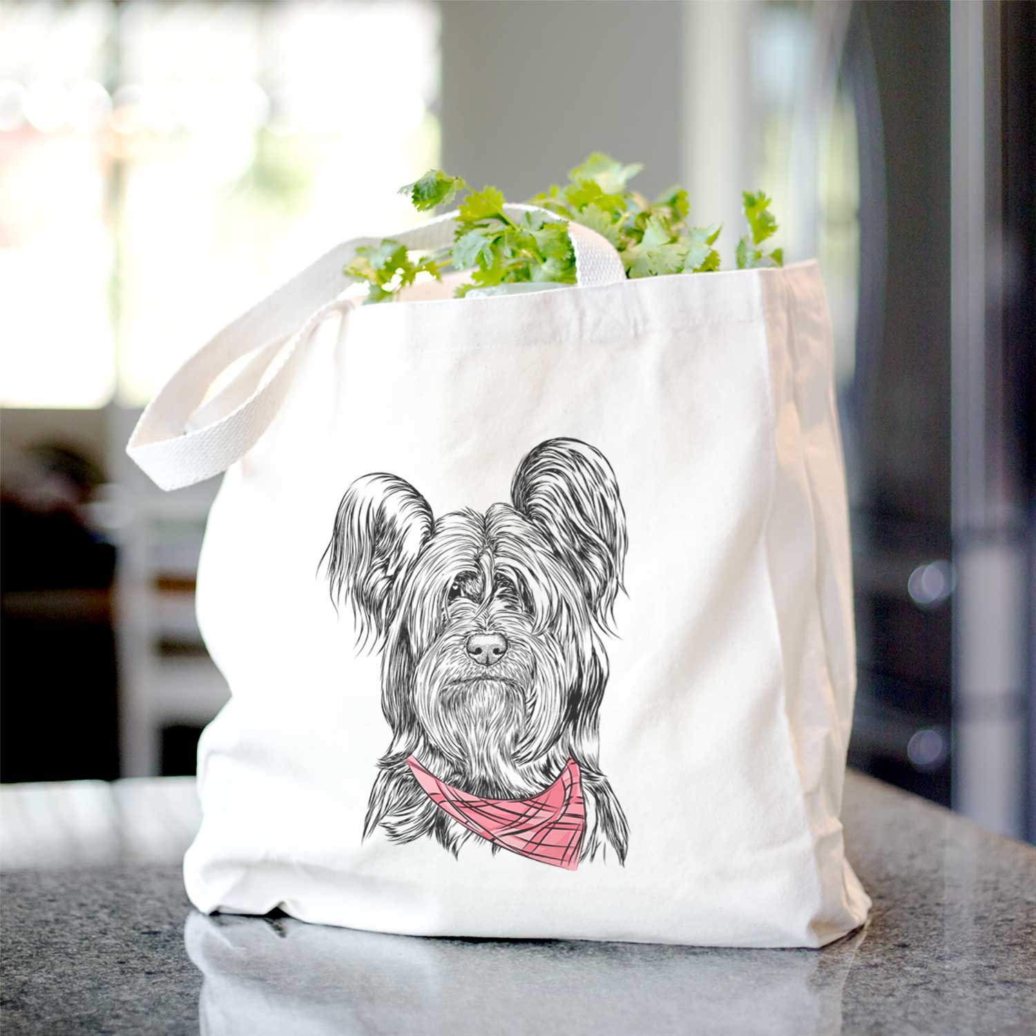Bandit the Skye Terrier - Tote Bag