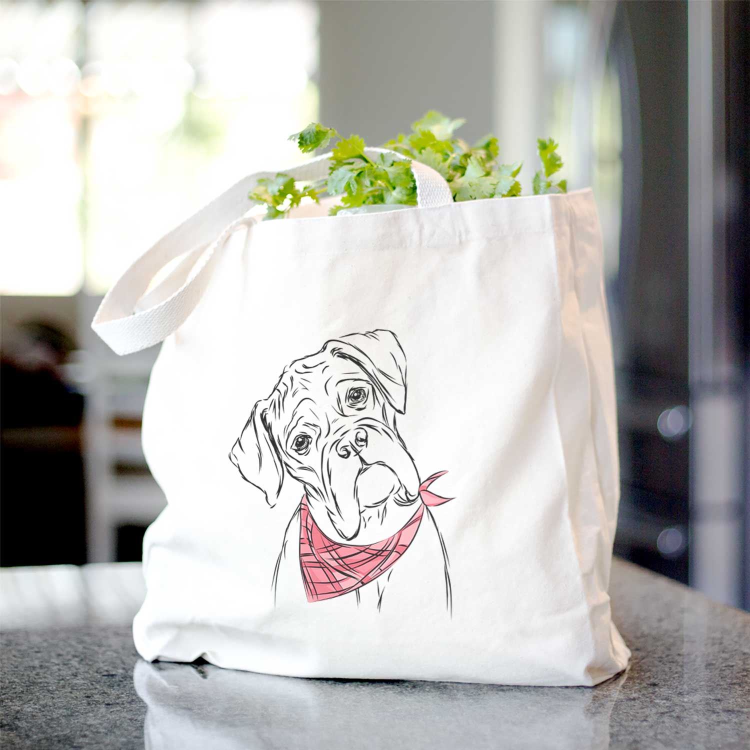Cooper the Boxer - Tote Bag