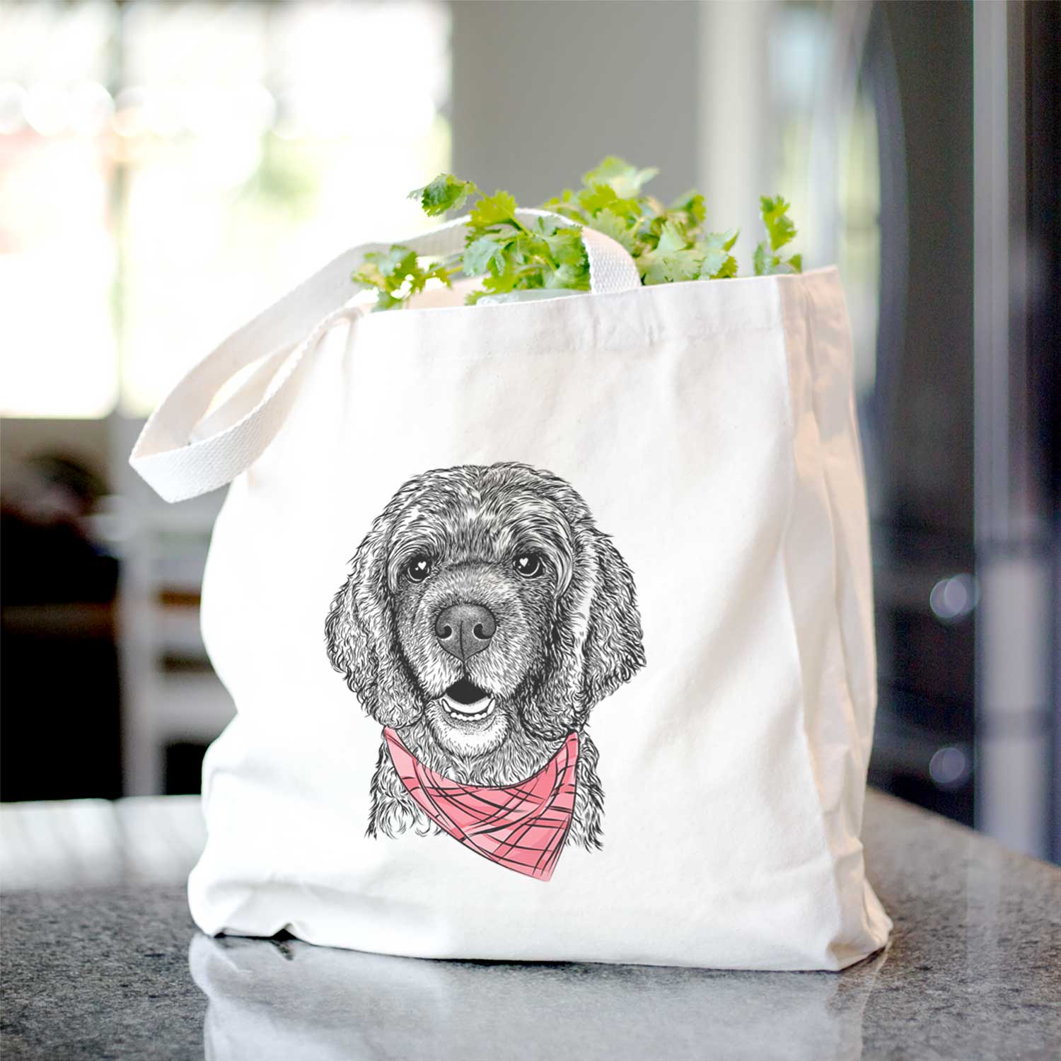 Fannie Mae the Cocker Spaniel - Tote Bag