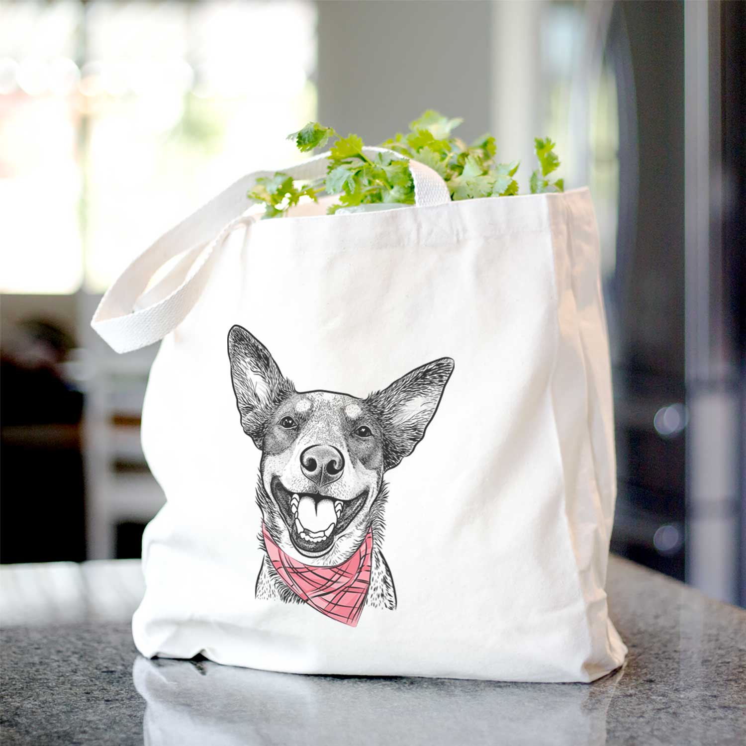 Lily the Australian Cattle Dog - Tote Bag