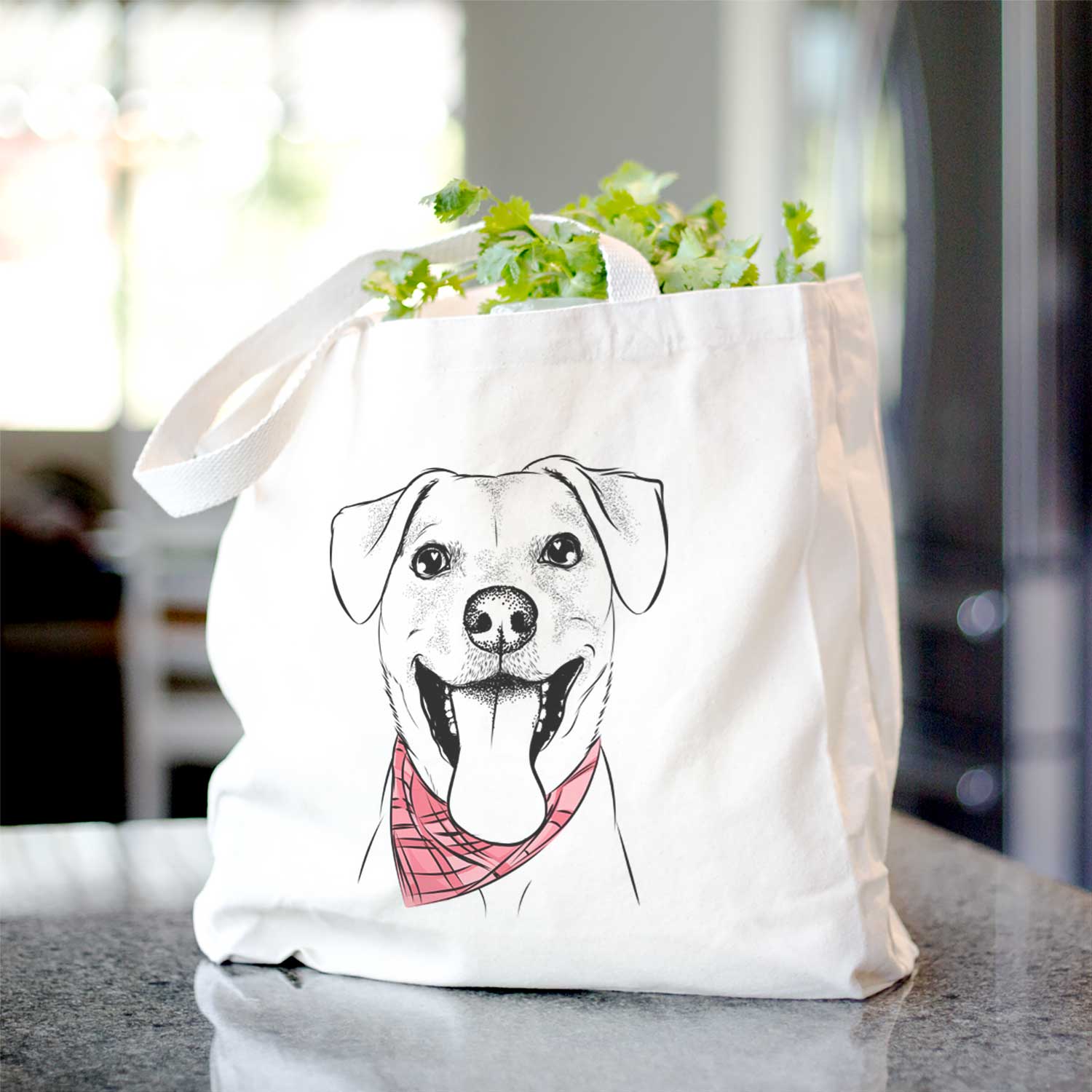 Lily Estelle the Mixed Breed - Tote Bag