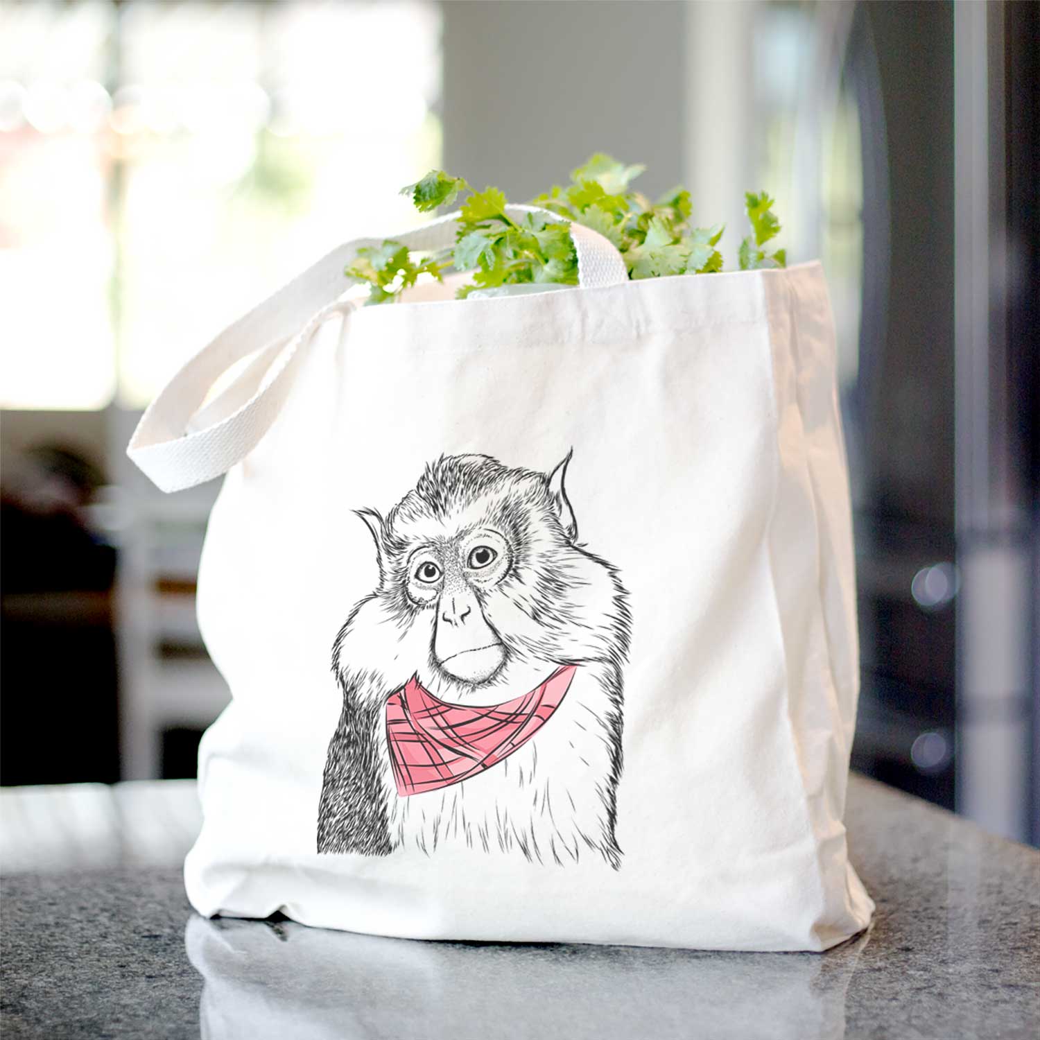 Matata the Mona Monkey - Tote Bag