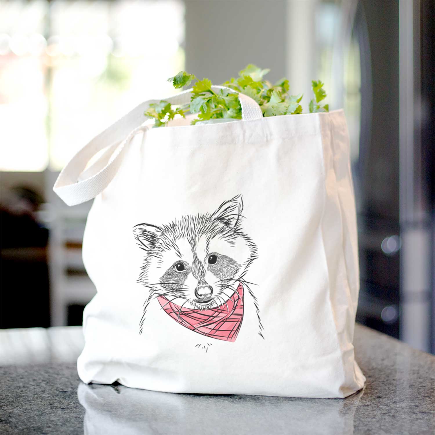 Randy the Raccoon - Tote Bag