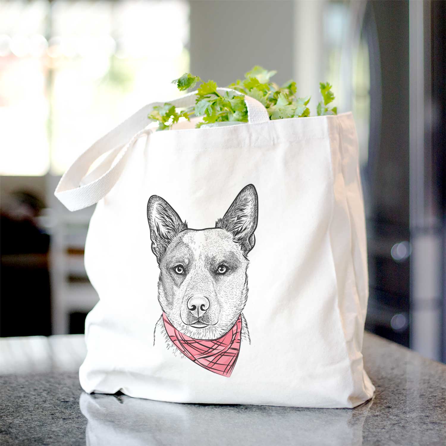Snap the Australian Cattle Dog - Tote Bag