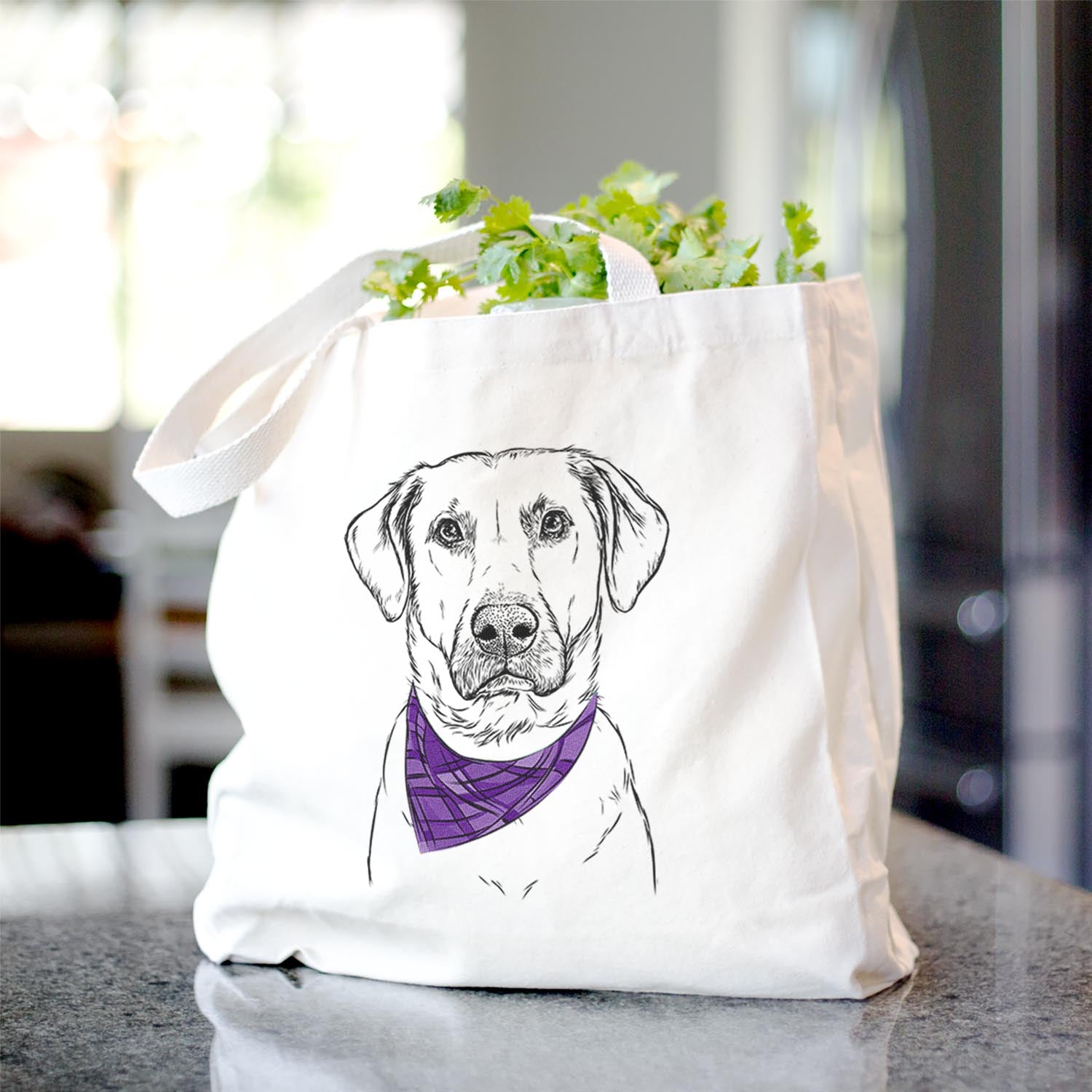 Cooper Griffin the Mixed Breed - Tote Bag