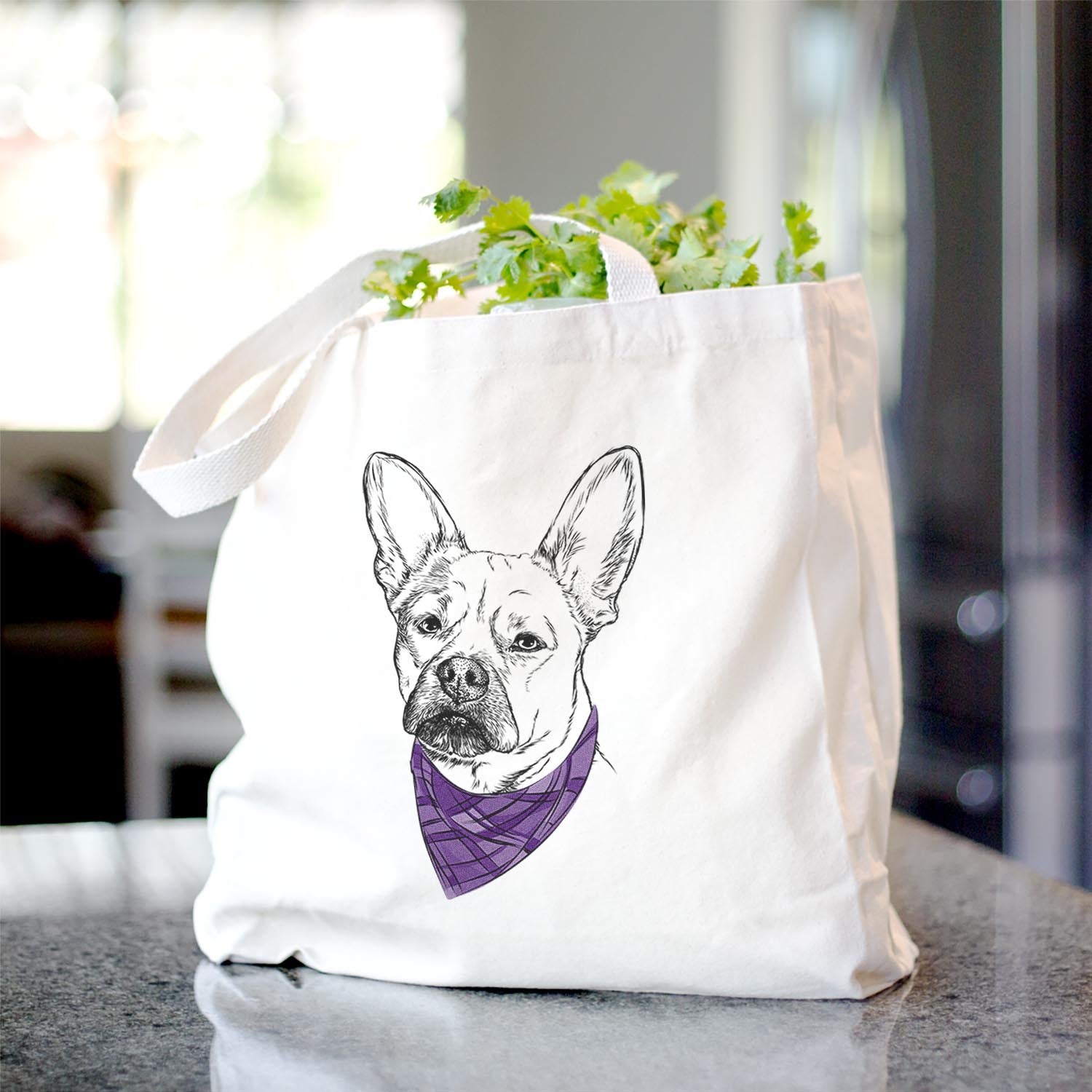 Frankie the Mixed Breed - Tote Bag