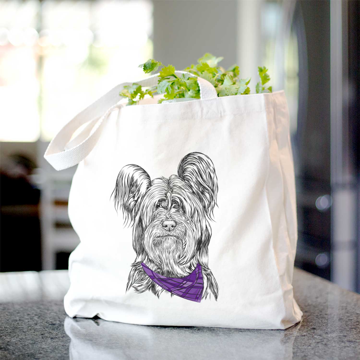 Bandit the Skye Terrier - Tote Bag