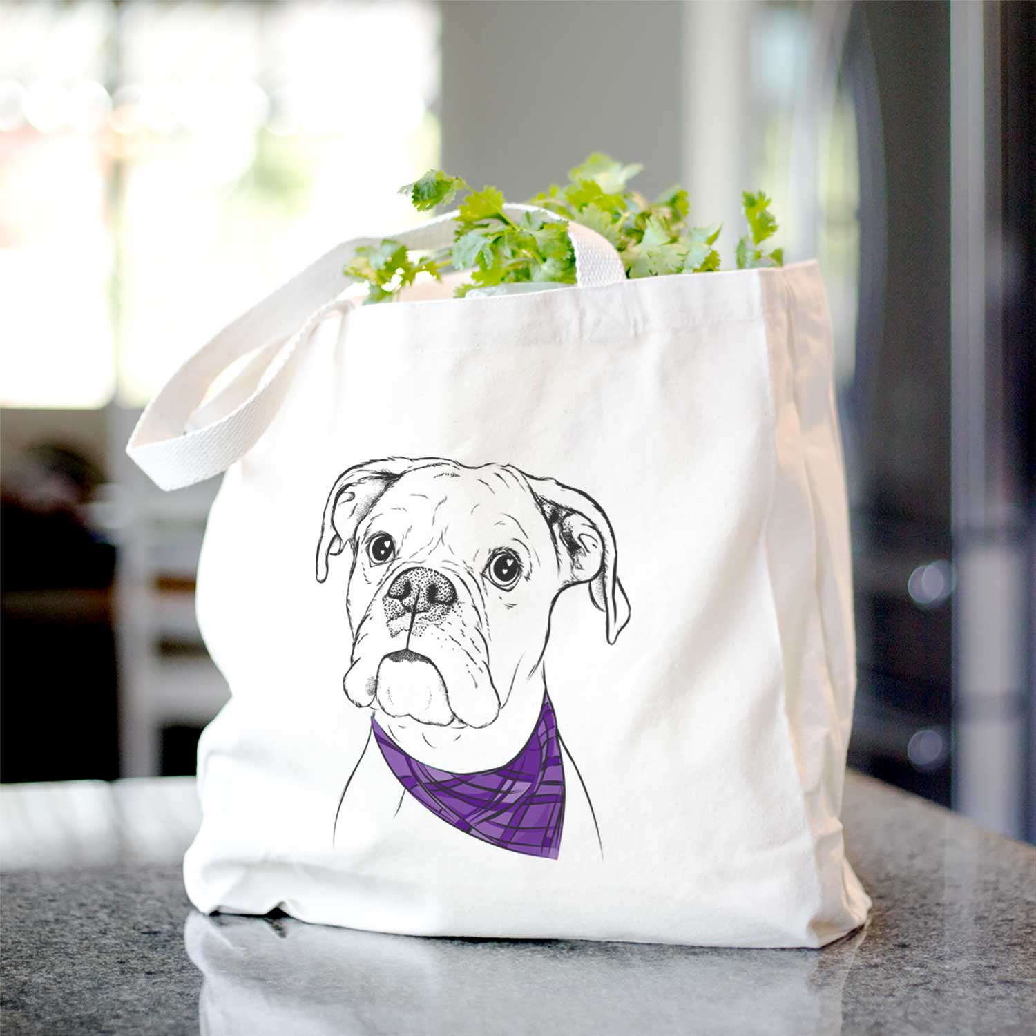 Ellie the Boxer - Tote Bag