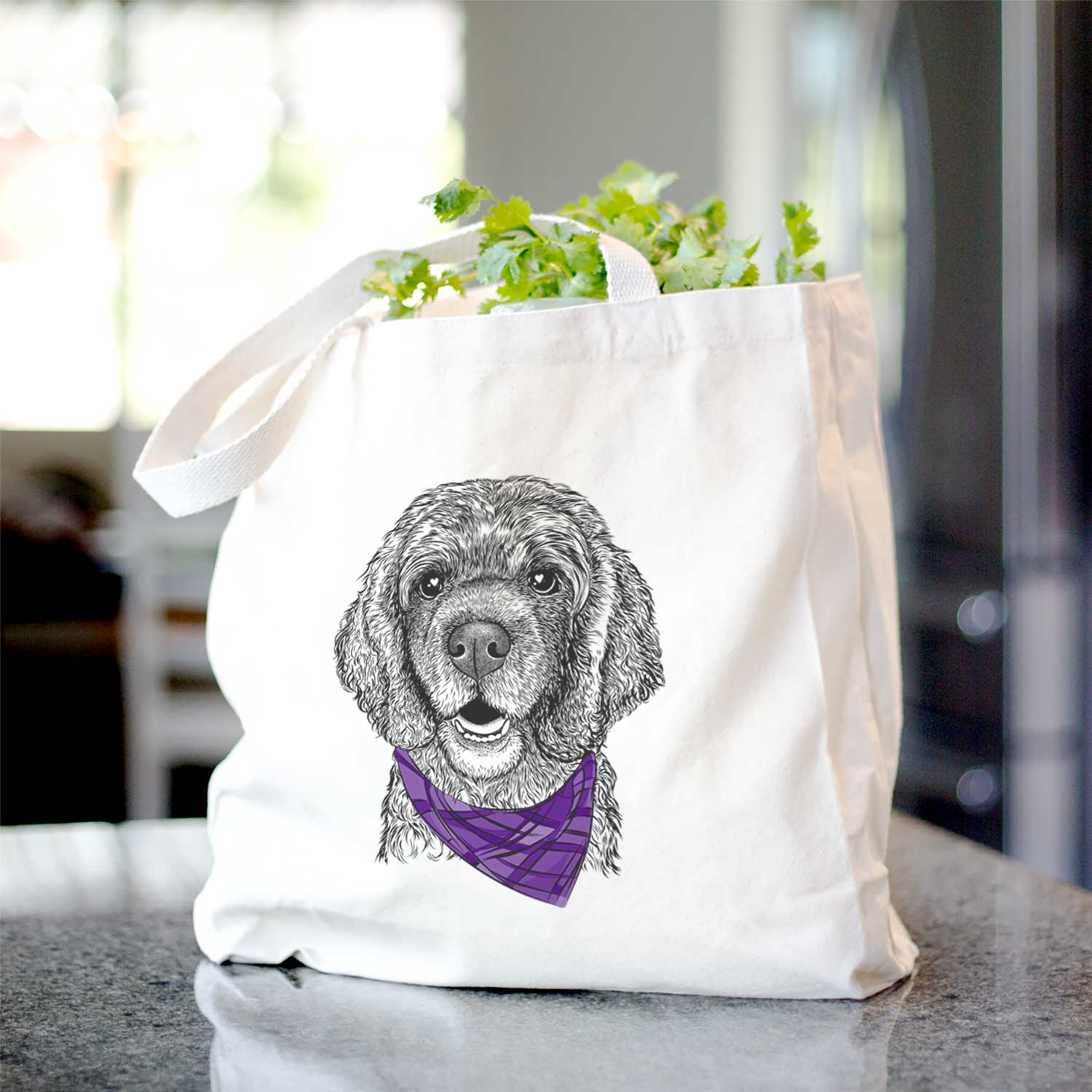 Fannie Mae the Cocker Spaniel - Tote Bag