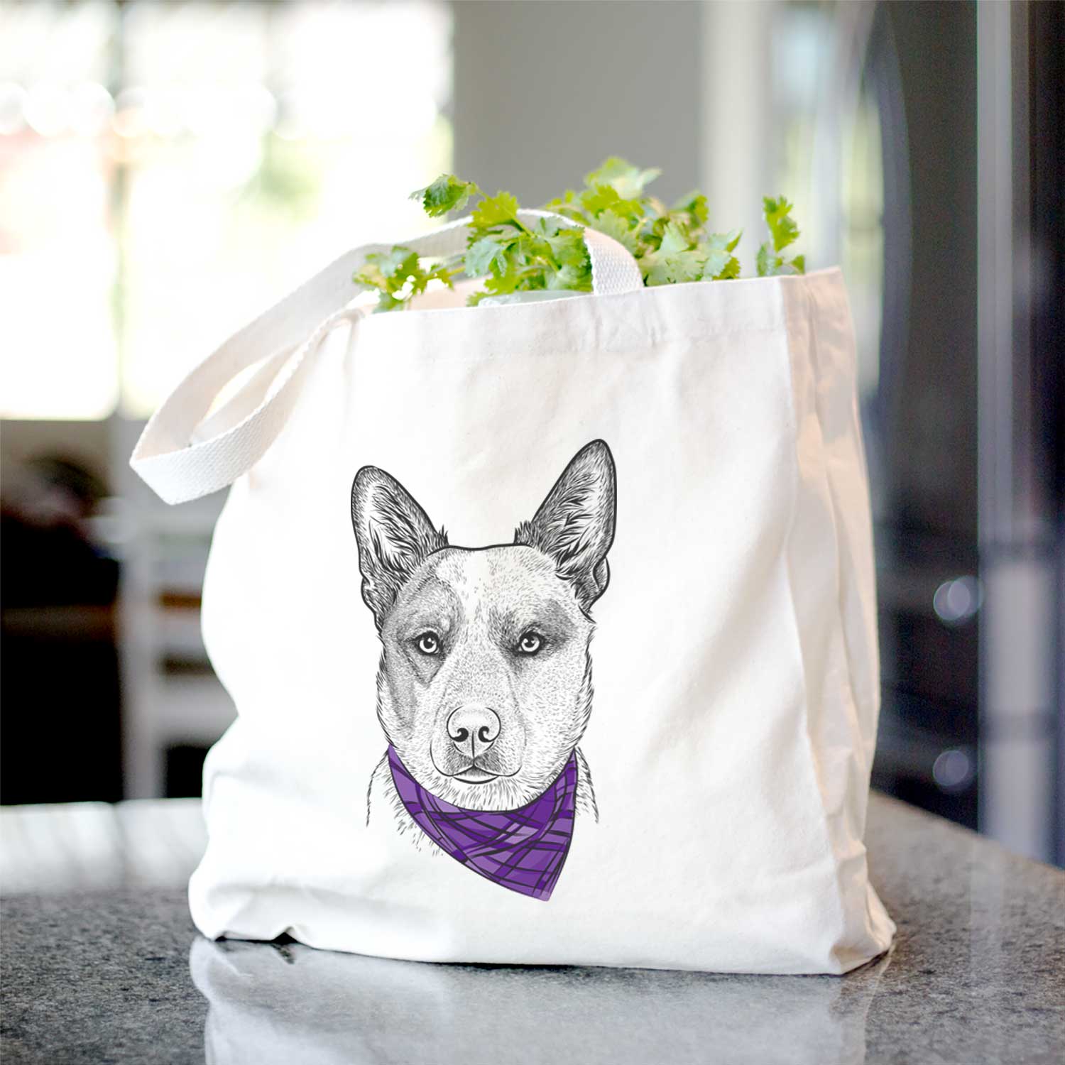 Snap the Australian Cattle Dog - Tote Bag