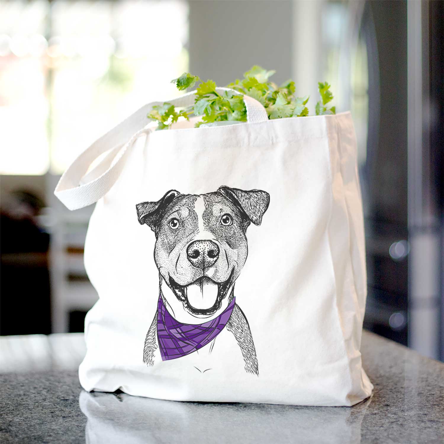 Wendy the Mixed Breed - Tote Bag