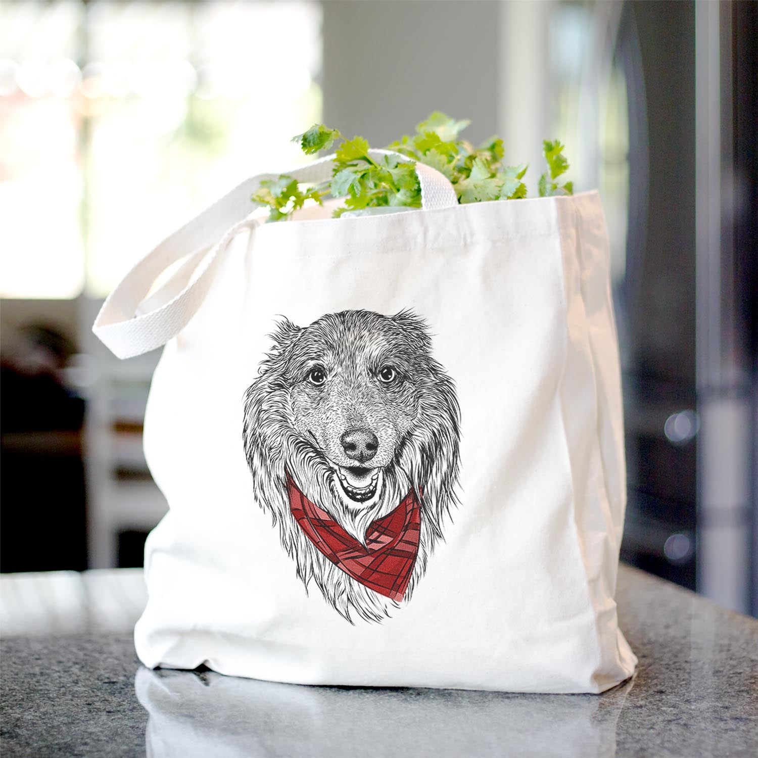 Addie the Mixed Breed - Tote Bag