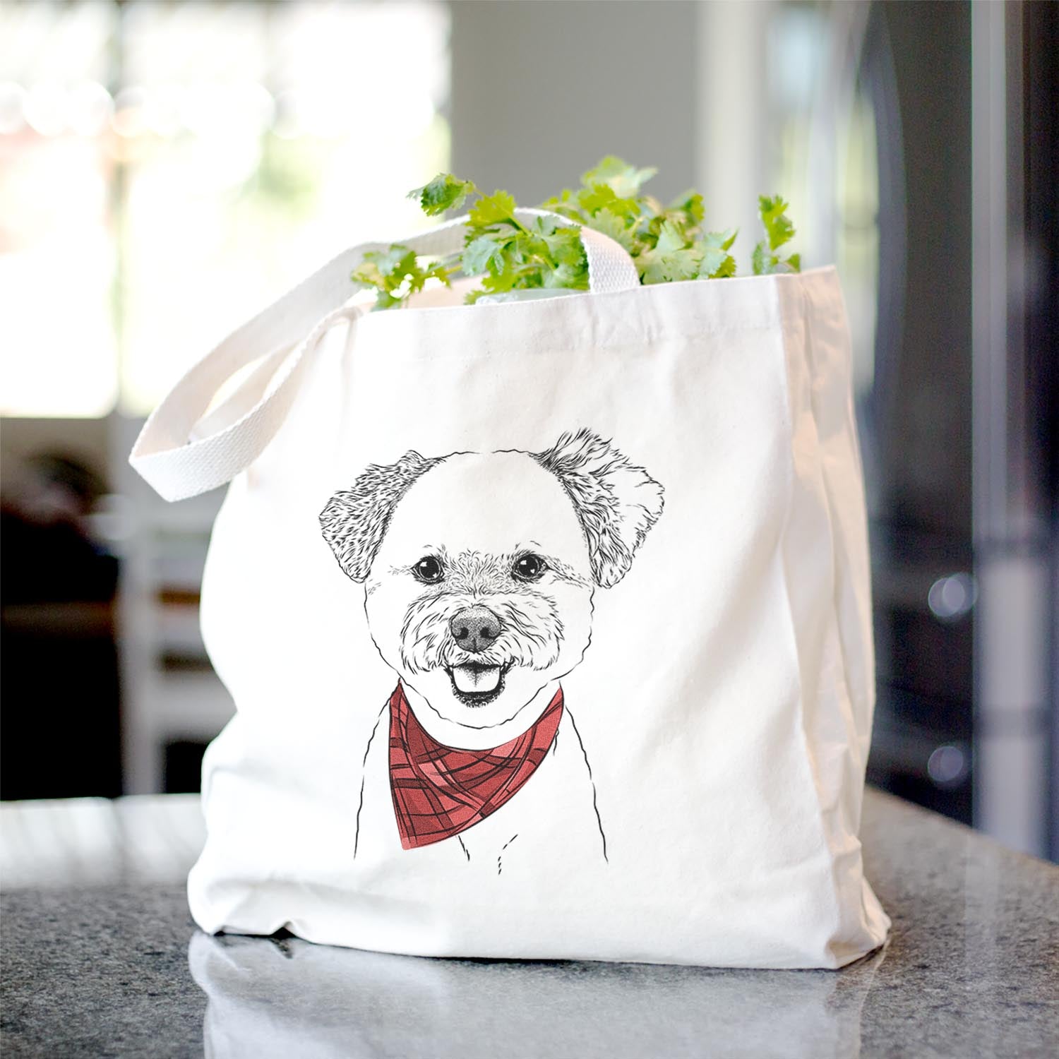 Chippy the Mixed Breed - Tote Bag