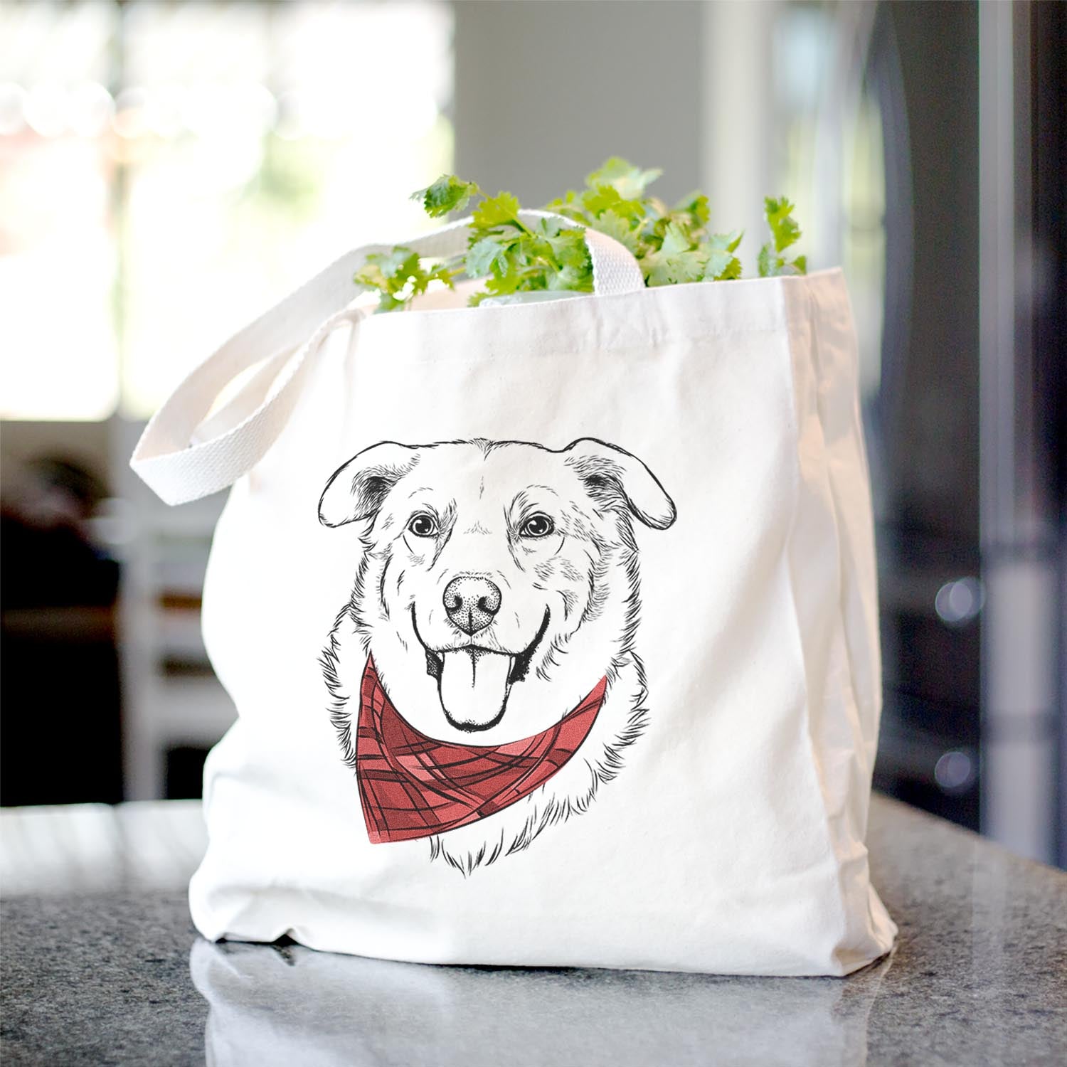 Freeley the Mixed Breed - Tote Bag