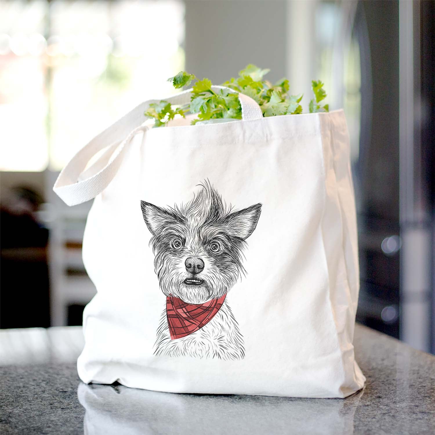 Quigley the Mixed Breed - Tote Bag