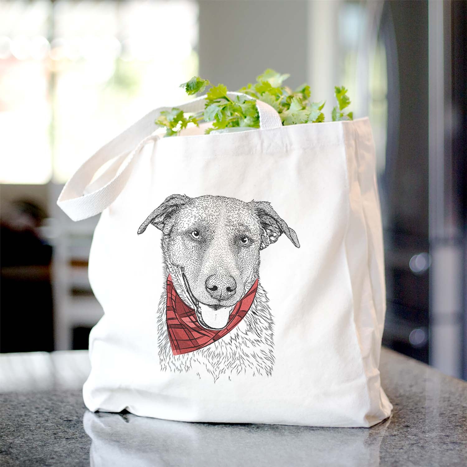 Reef the Mixed Breed - Tote Bag