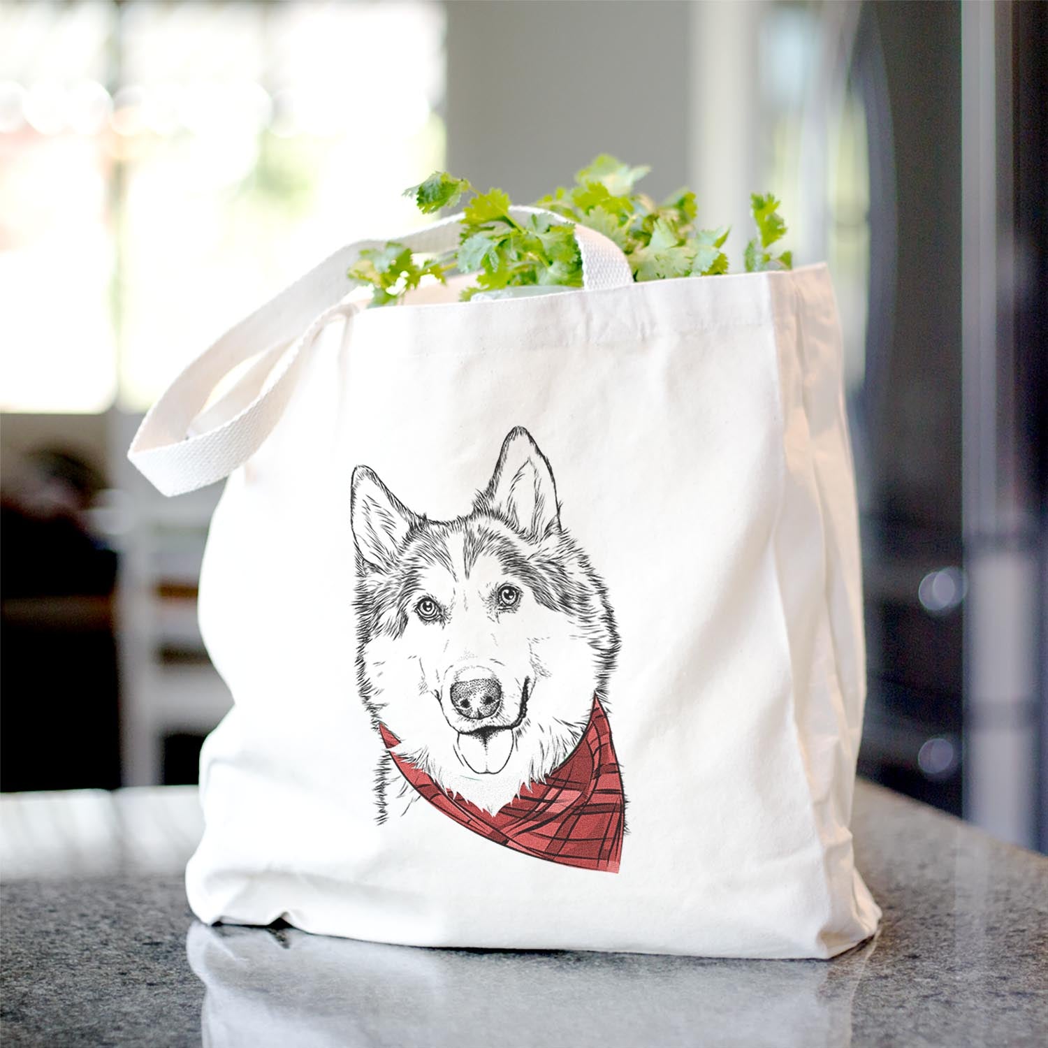 Roshi the Mixed Breed - Tote Bag