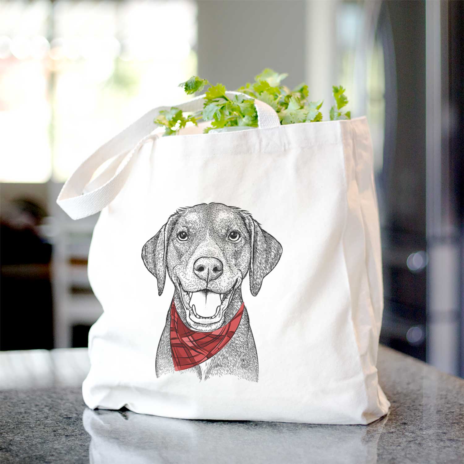 Beaver the Hound Mix - Tote Bag