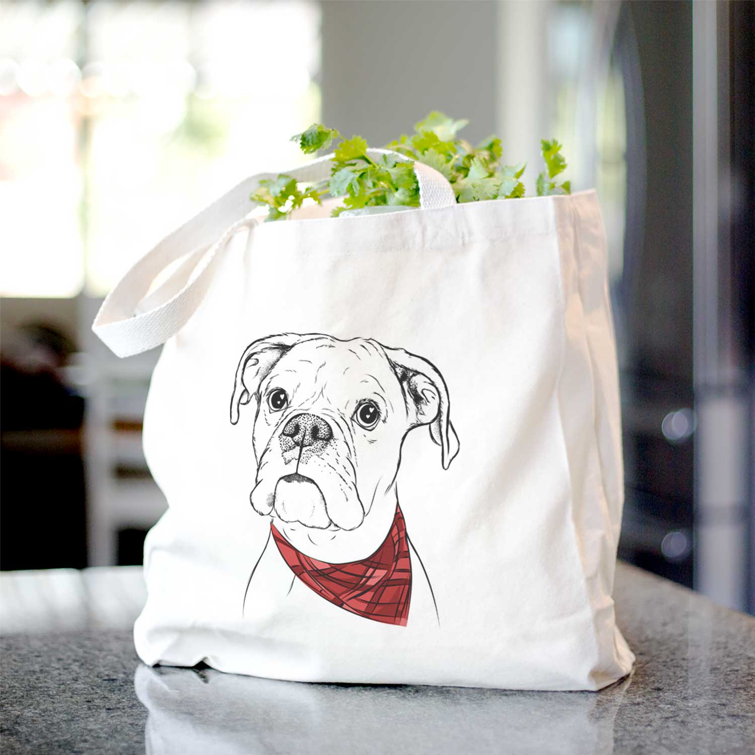 Ellie the Boxer - Tote Bag