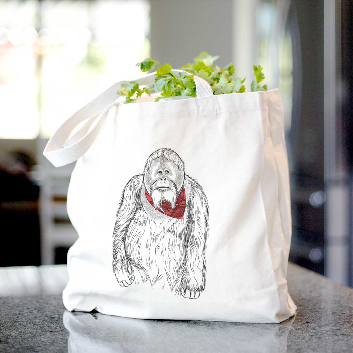 Horace the Male Orangutan - Tote Bag