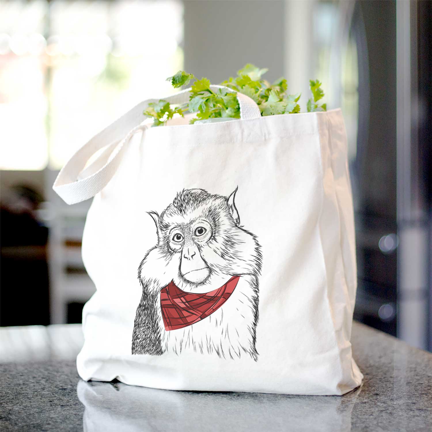 Matata the Mona Monkey - Tote Bag