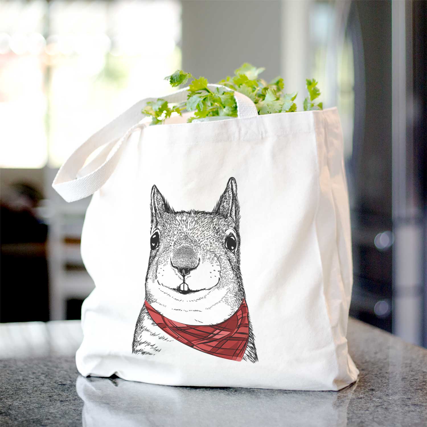 Nibbles the Squirrel - Tote Bag